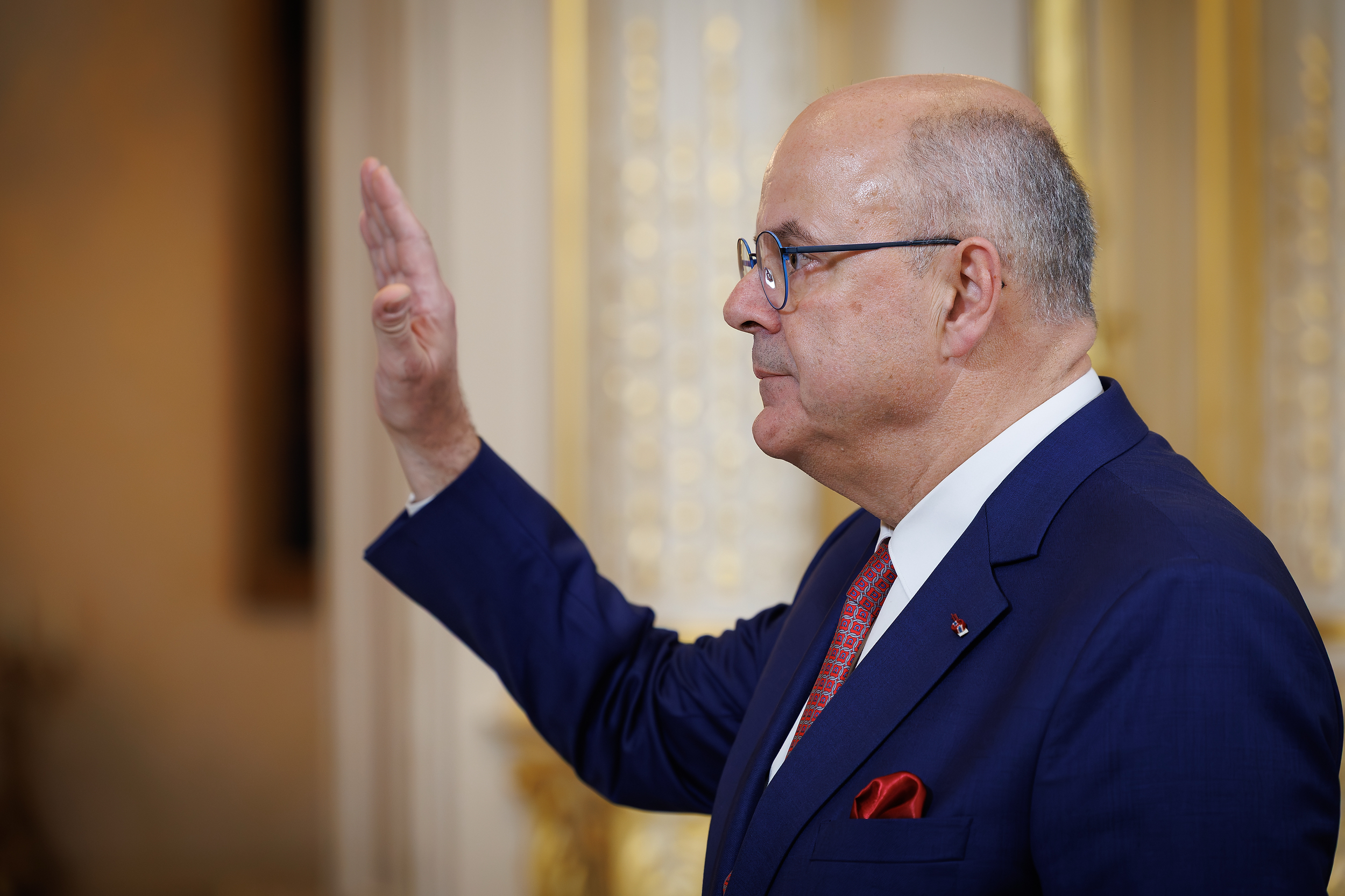 Government reshuffle: Ministers Spautz and Hansen officially sworn in as Mischo steps down