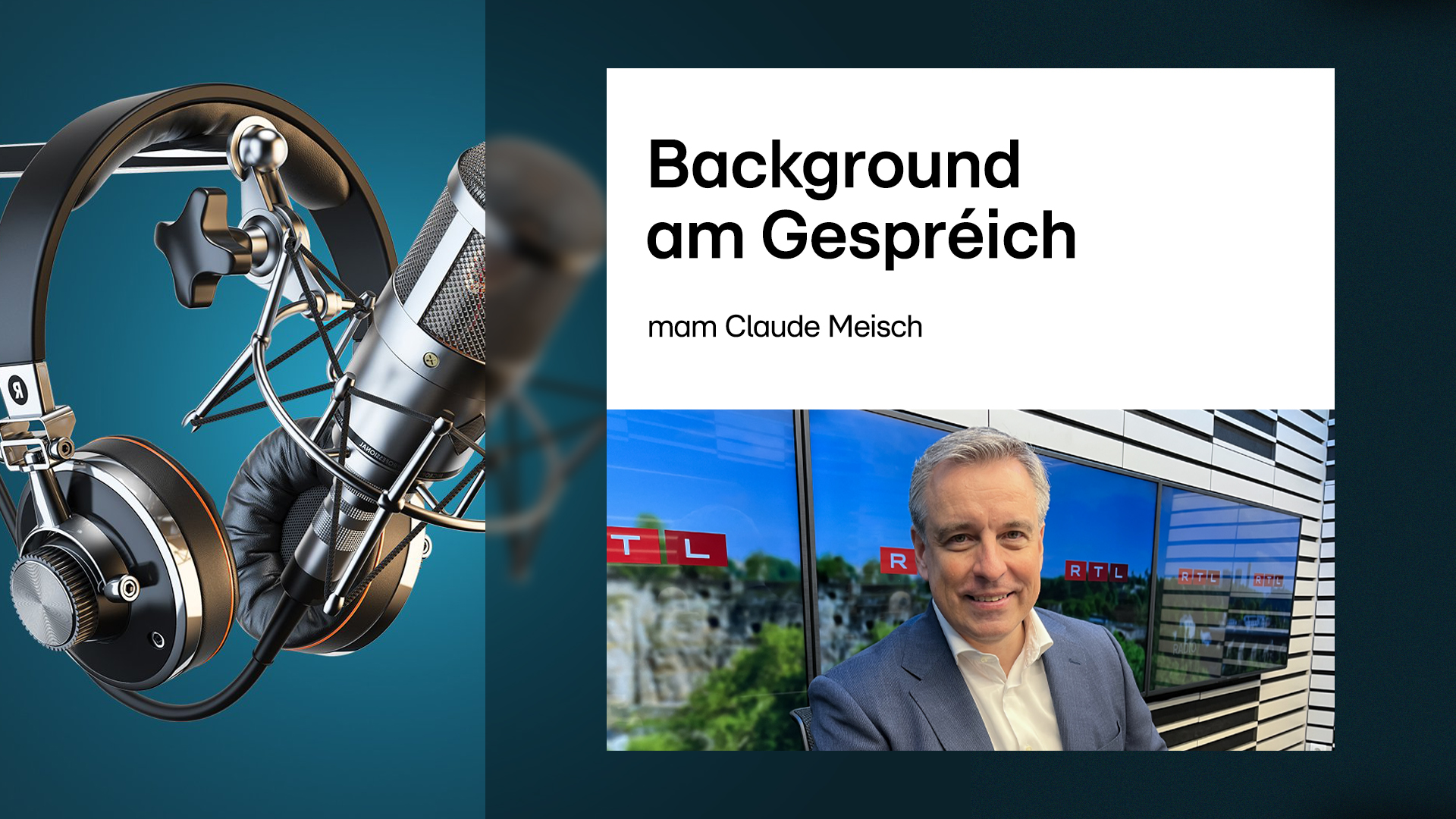 Background am Gespréich (23. Mee): État des lieux mam Claude Meisch nom État de la Nation