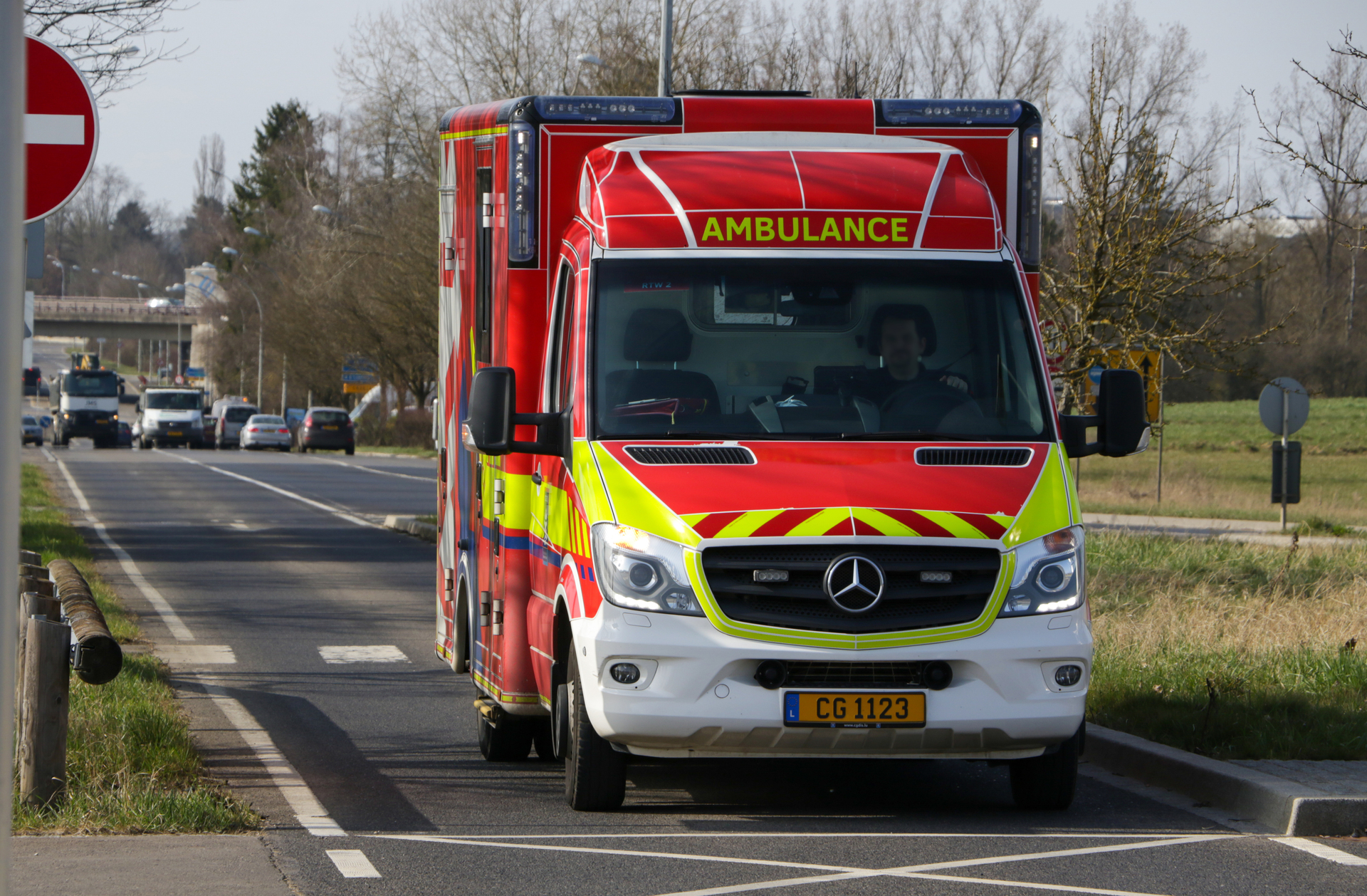Entre Bous et Remich: Un automobiliste dans un état critique après un grave accident sur la N2