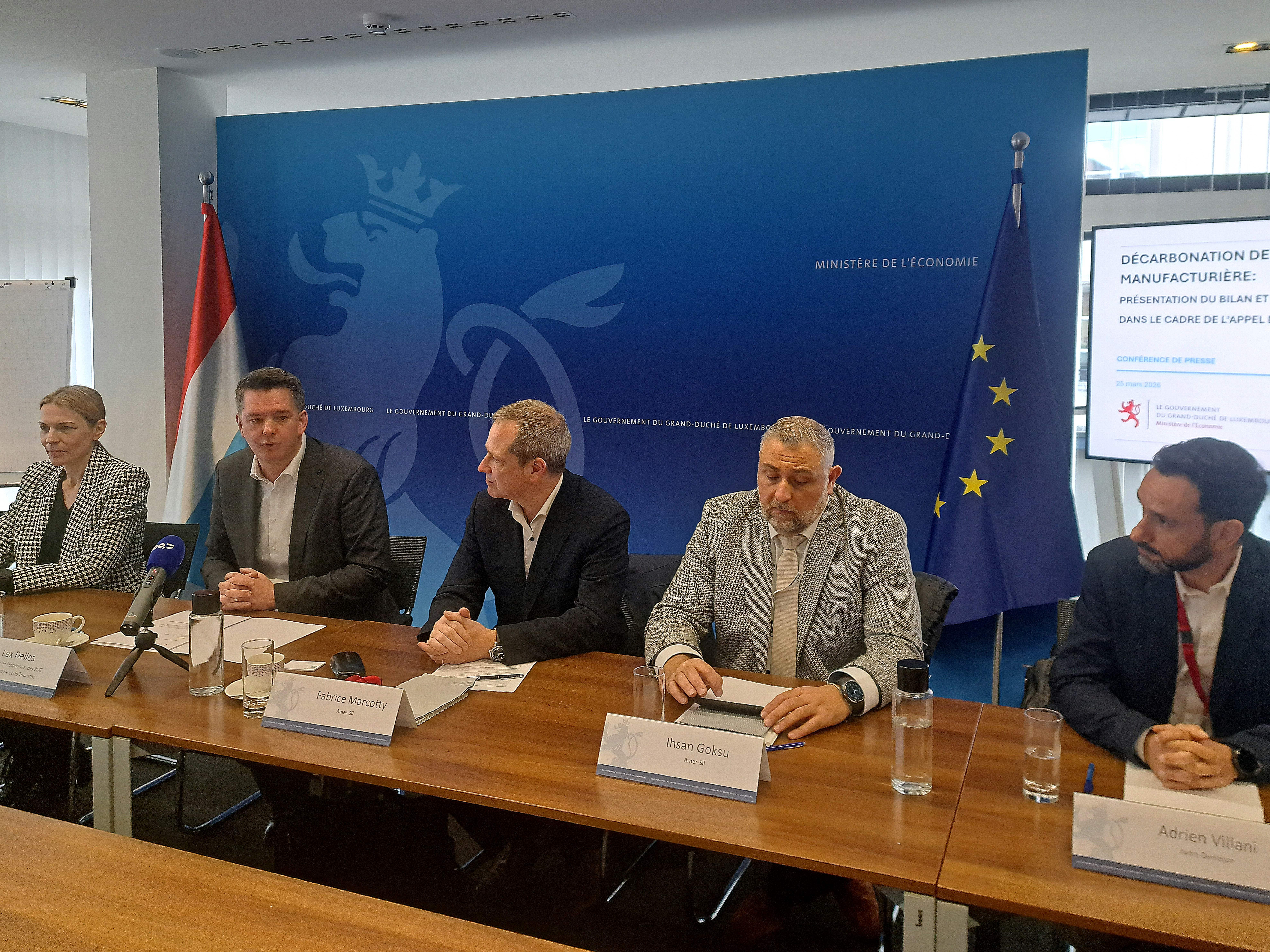 €100 million in funding: Six projects selected to cut emissions and boost Luxembourg industry resilience