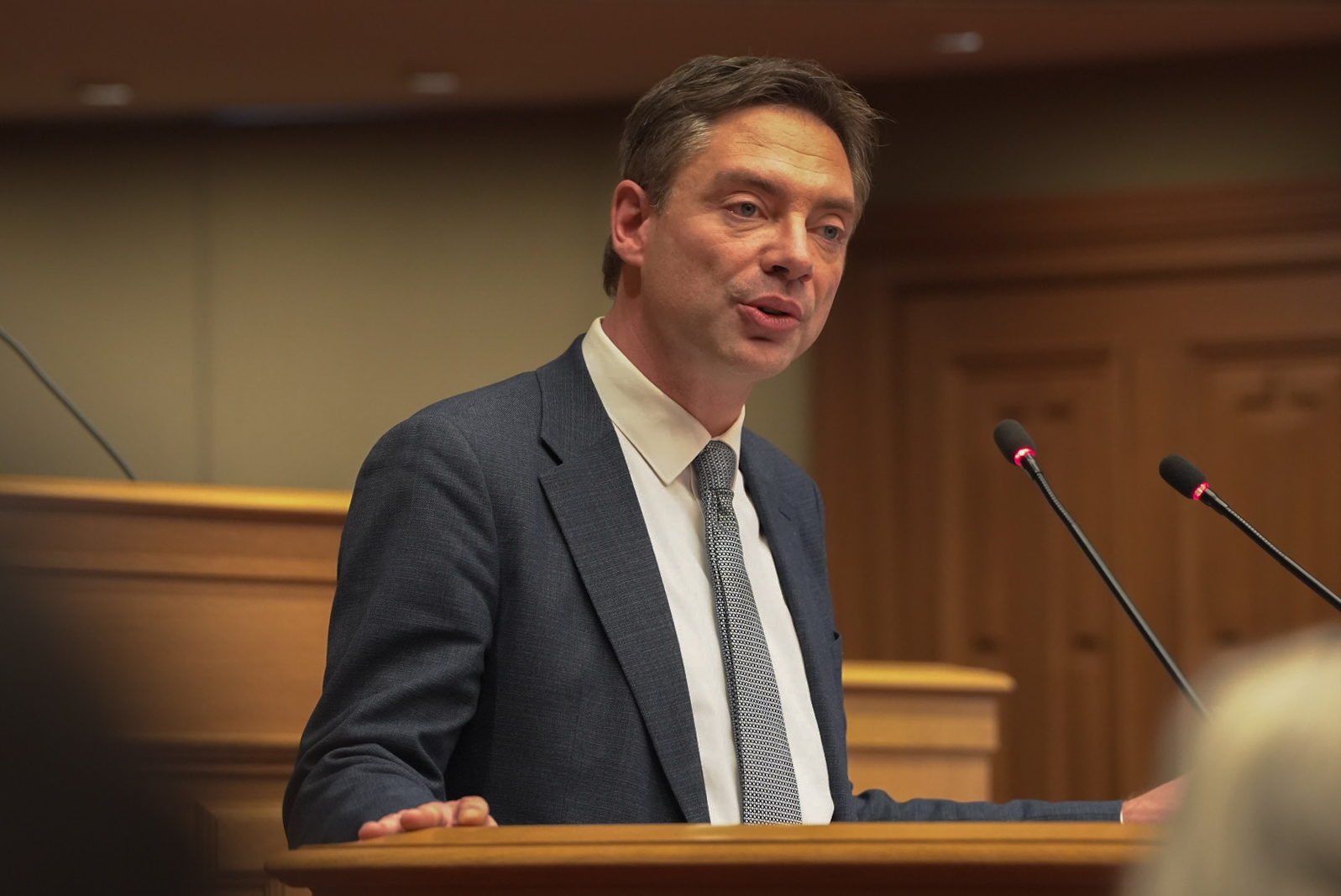 Heated debate: ADR MP Fred Keup statements on heatwave bring Chamber to boiling point