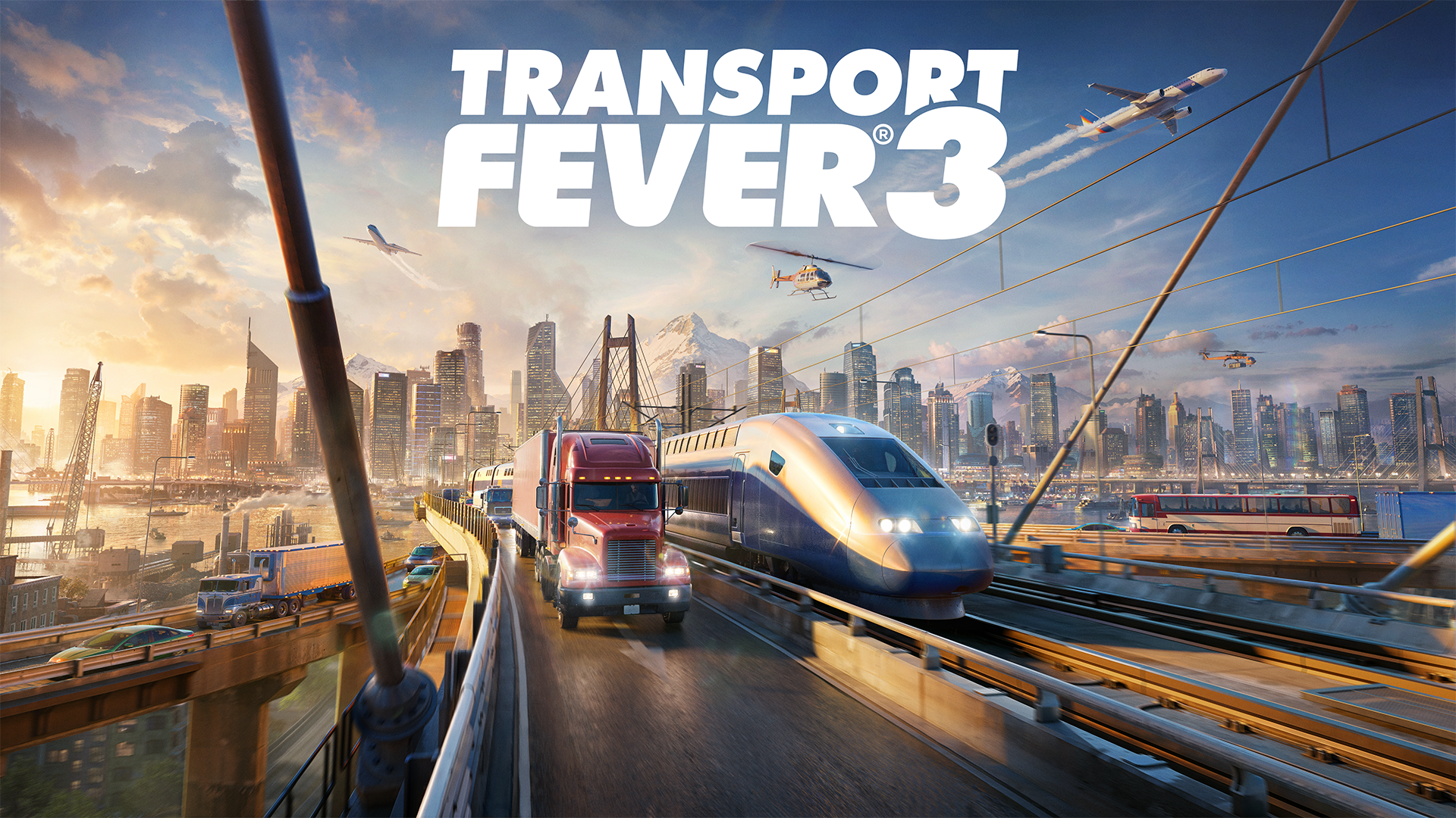 Vun der klenger Buslinn zum Transport-Imperium: "Transport Fever 3" am Test