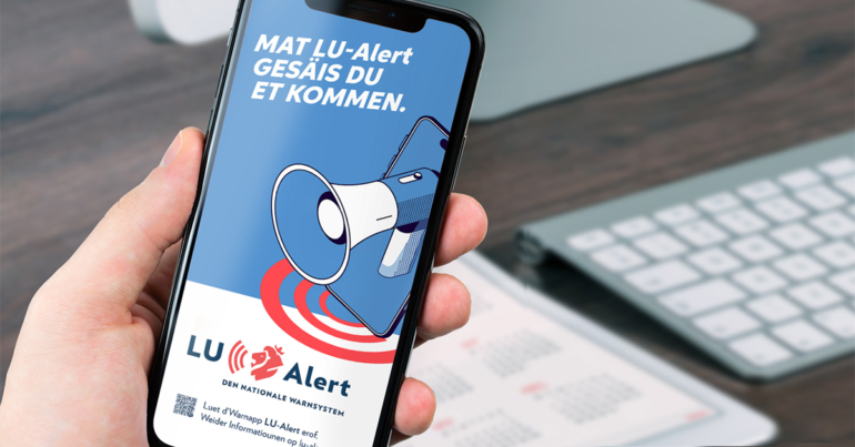 LU-Alert: Test vun der Sireen um Handy e Méindeg um 11 Auer