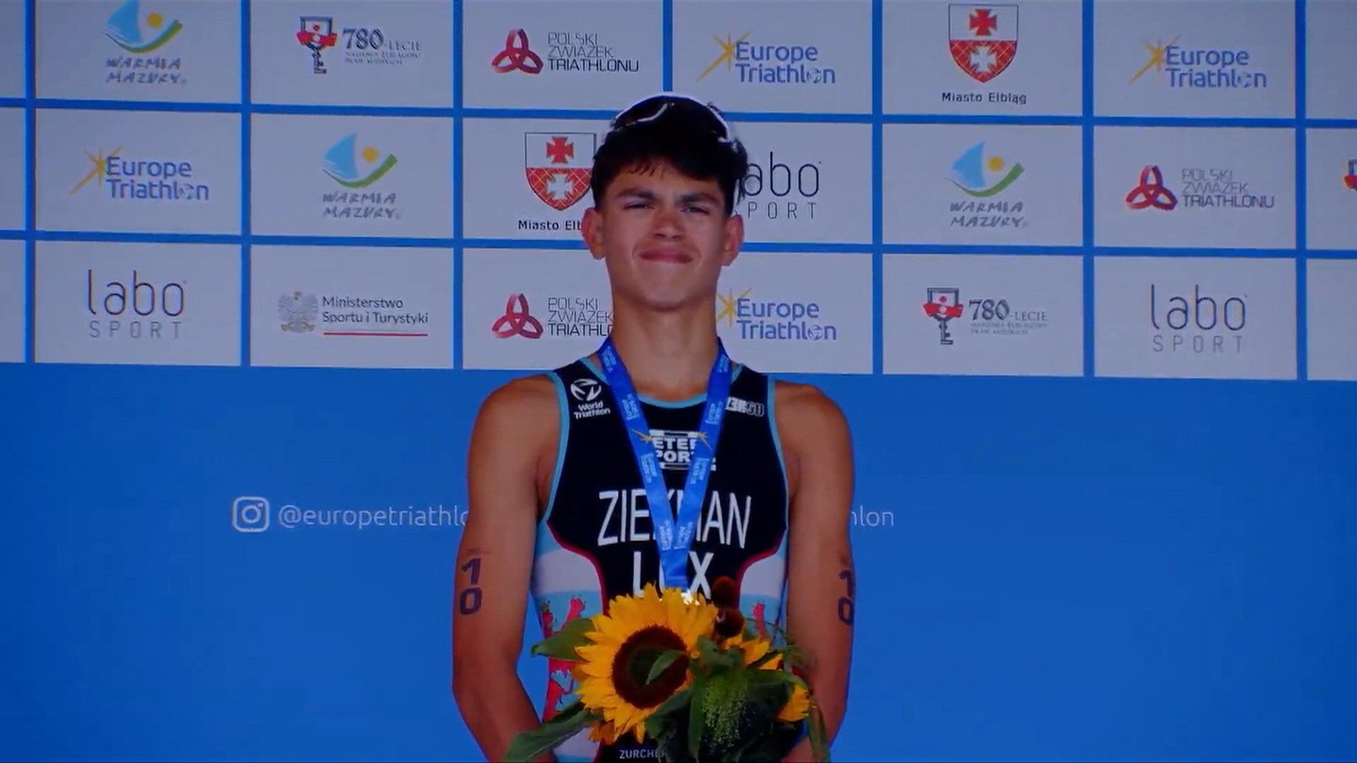 Sebastian Ziekman: Devenir champion d’Europe junior de triathlon a été "extraordinairement spécial"