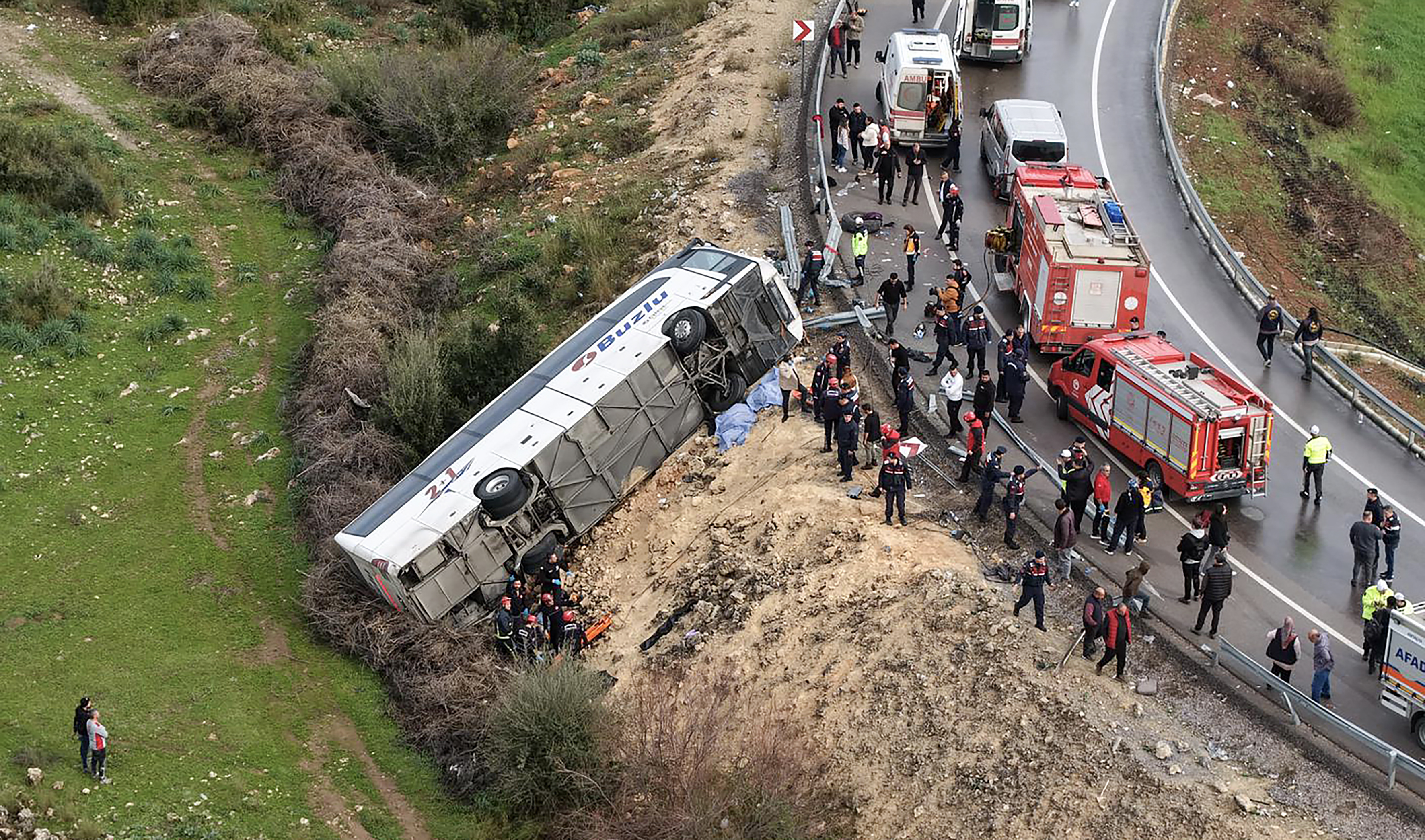 Deadly crash: Turkey bus accident kills eight, injures 26: governor