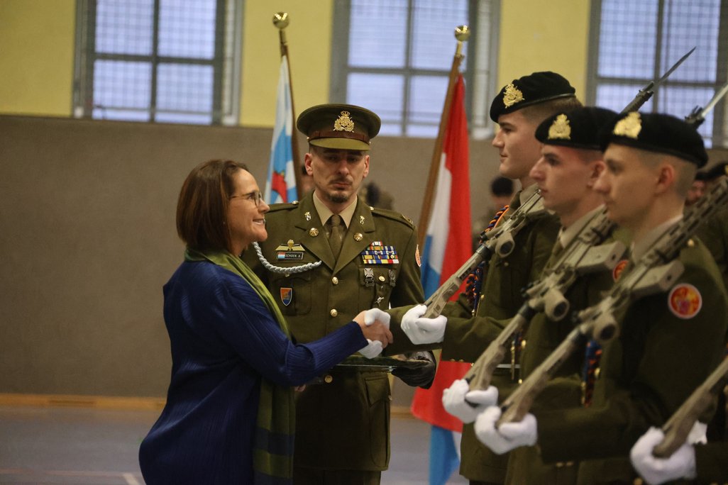 In Diekirch: Fifty-two new recruits sworn into Luxembourg Army on Friday
