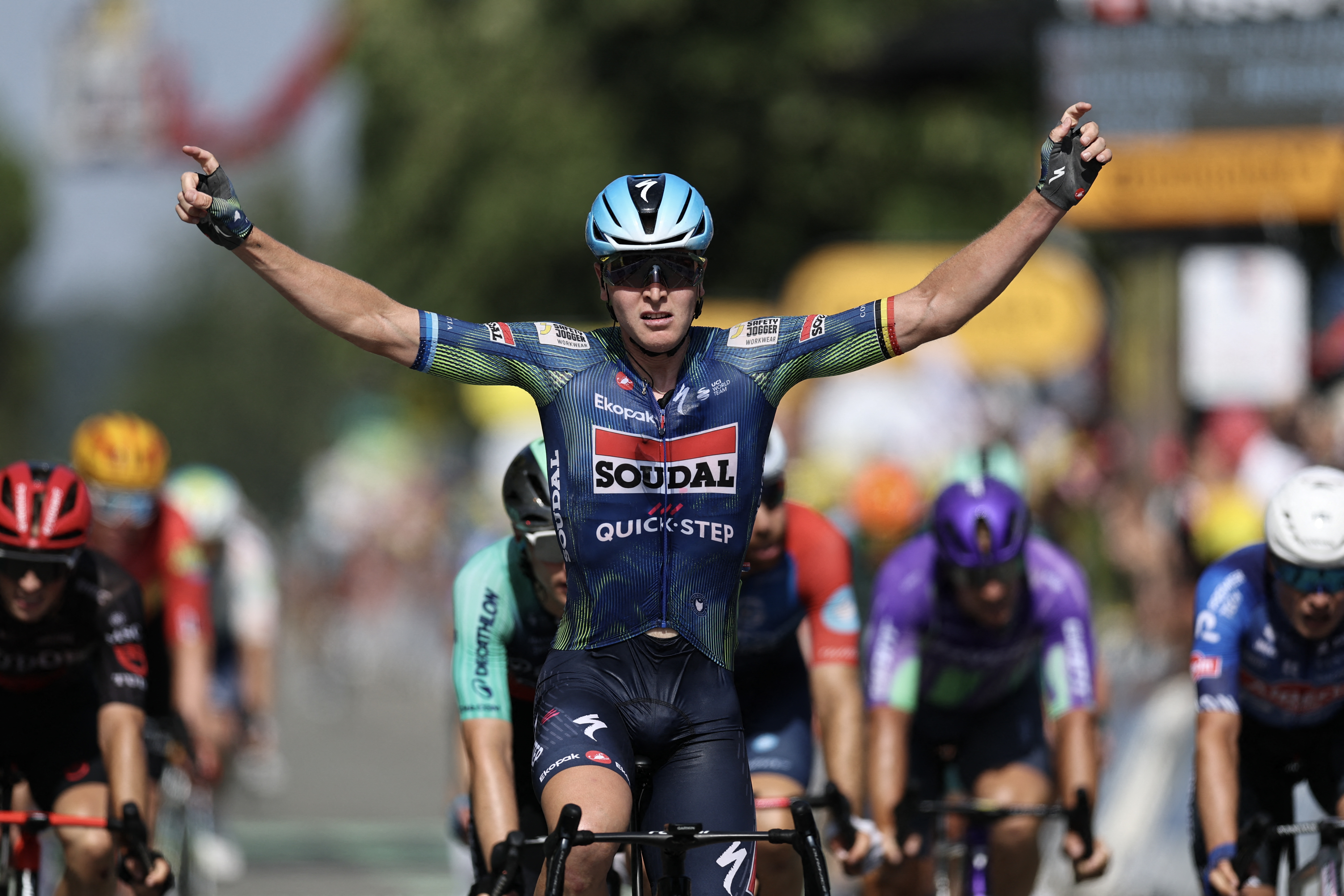 Tour de France: Tim Merlier double la mise à Bergerac