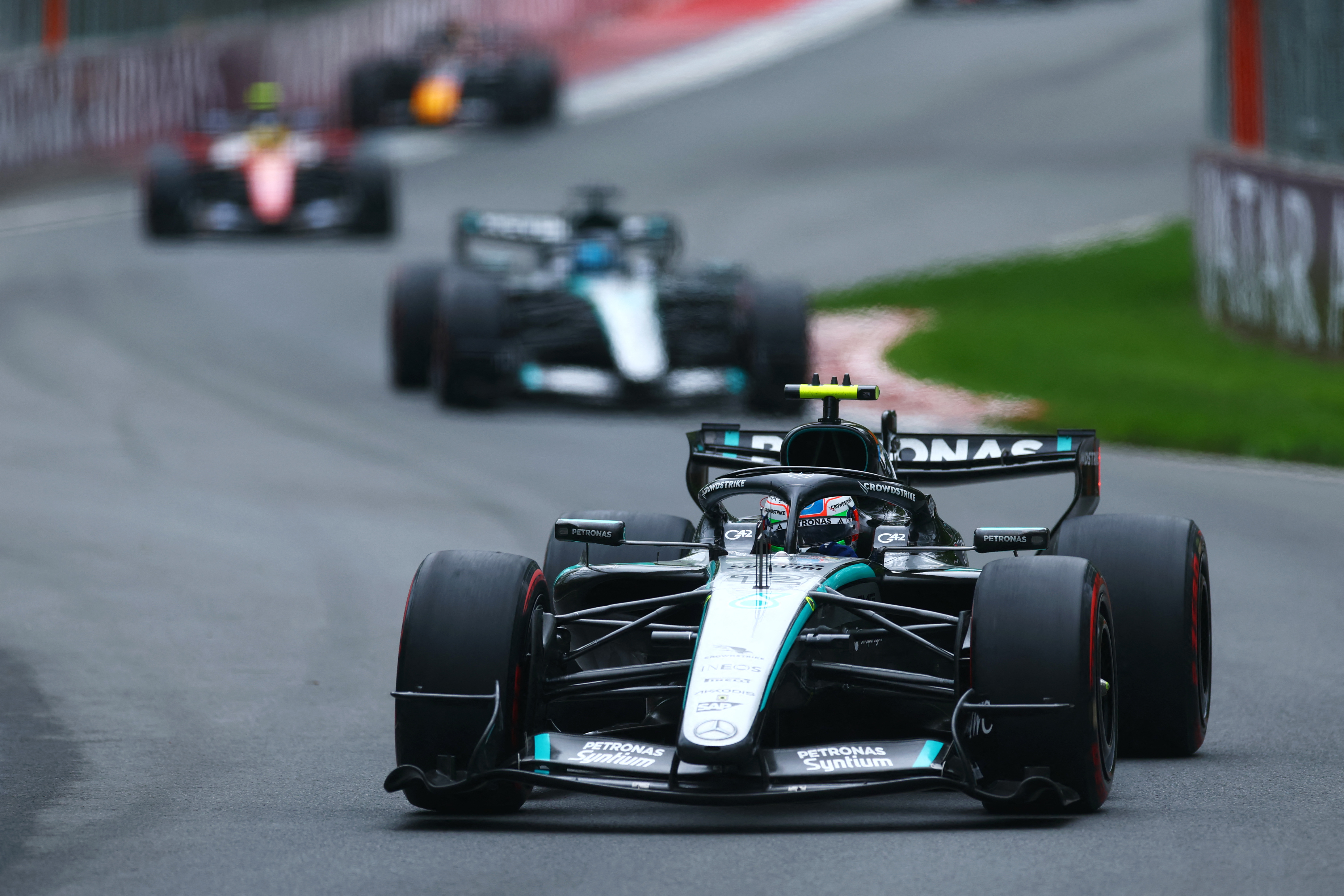 Formel 1: Grousse Präis vu Kanada: Kimi Antonelli wënnt a baut WM-Virsprong no Out vum George Russell weider aus