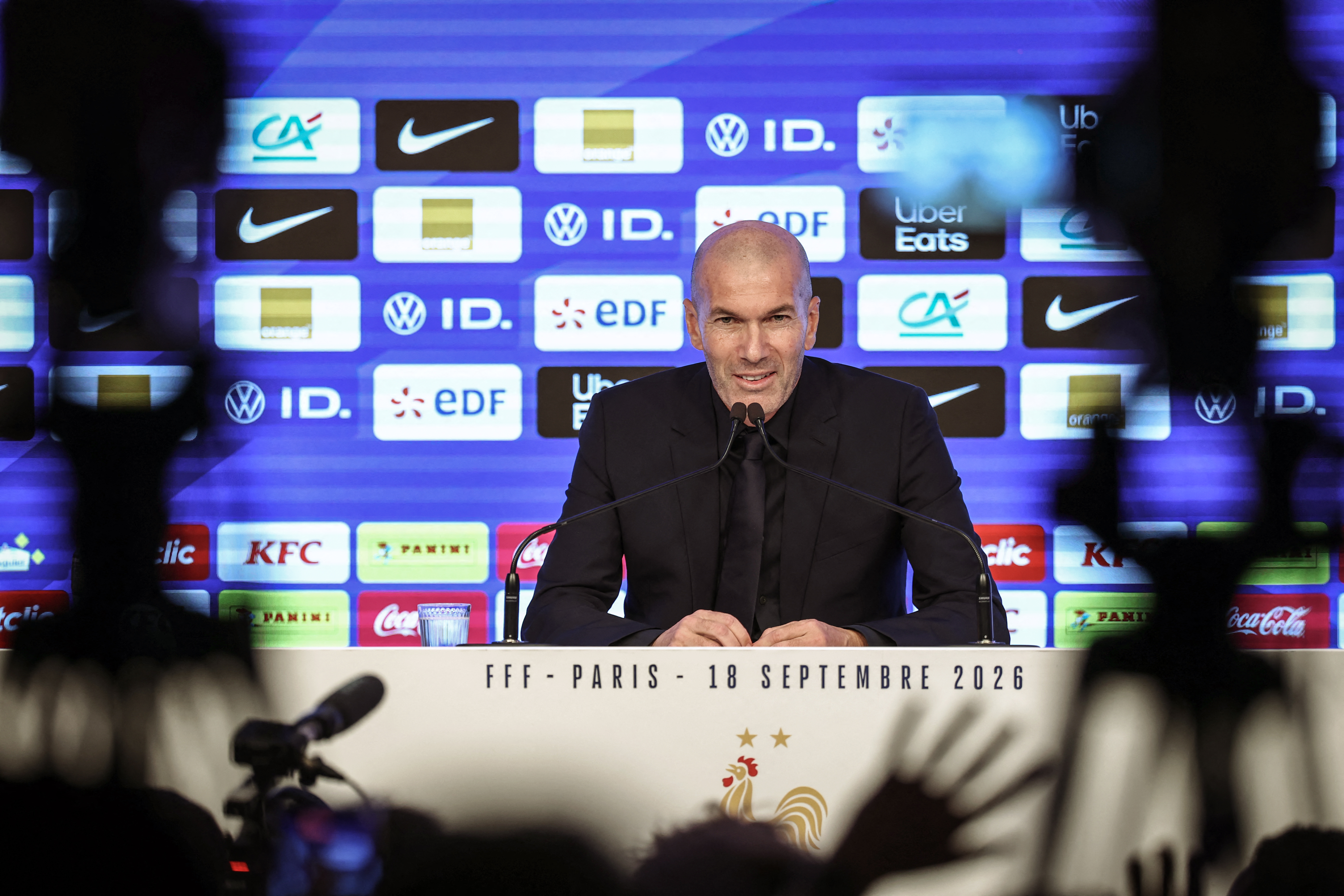 Football: Une première liste de Zidane avec 5 nouveaux joueurs
