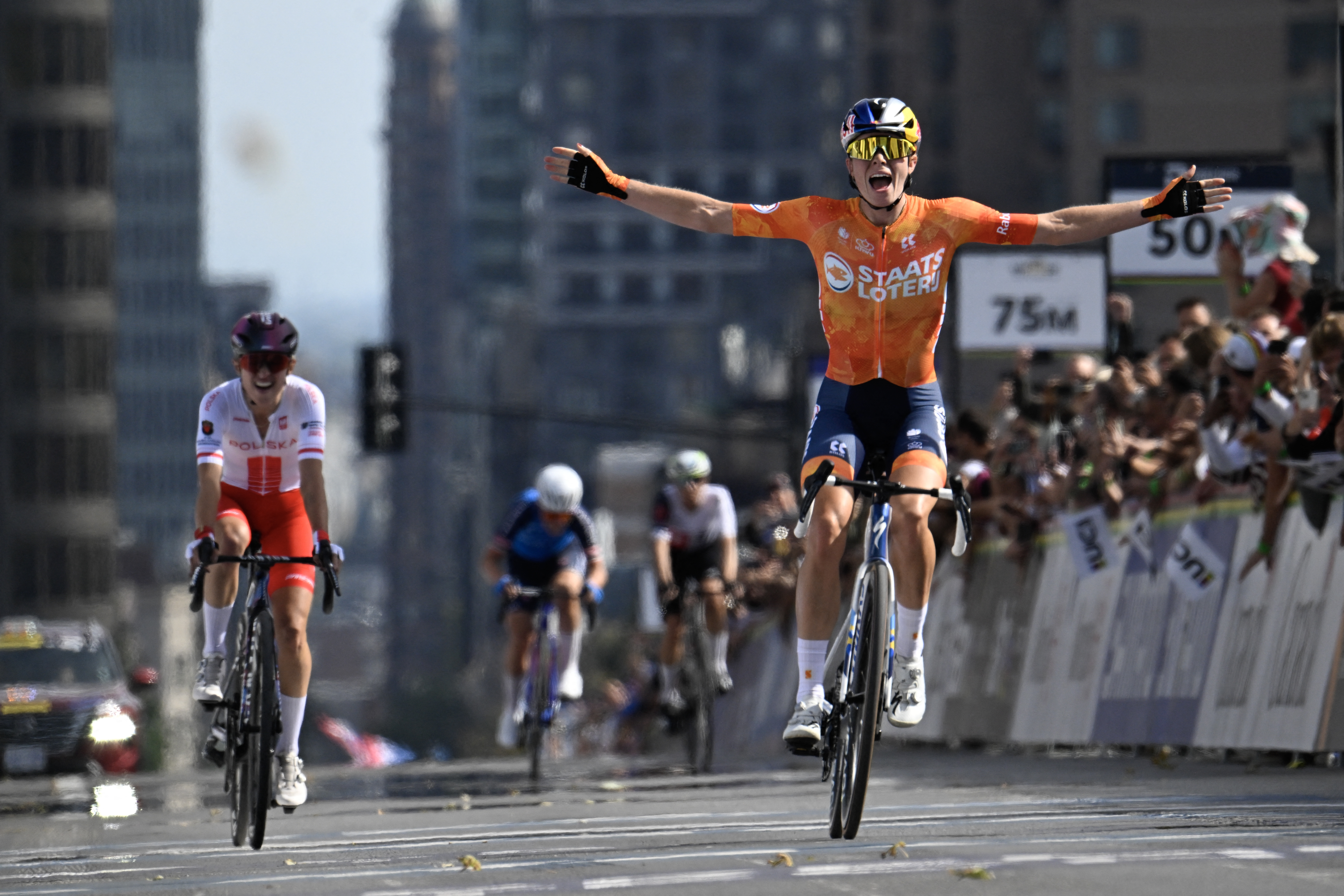 Cyclisme: La Néerlandaise Demi Vollering championne du monde à Montréal