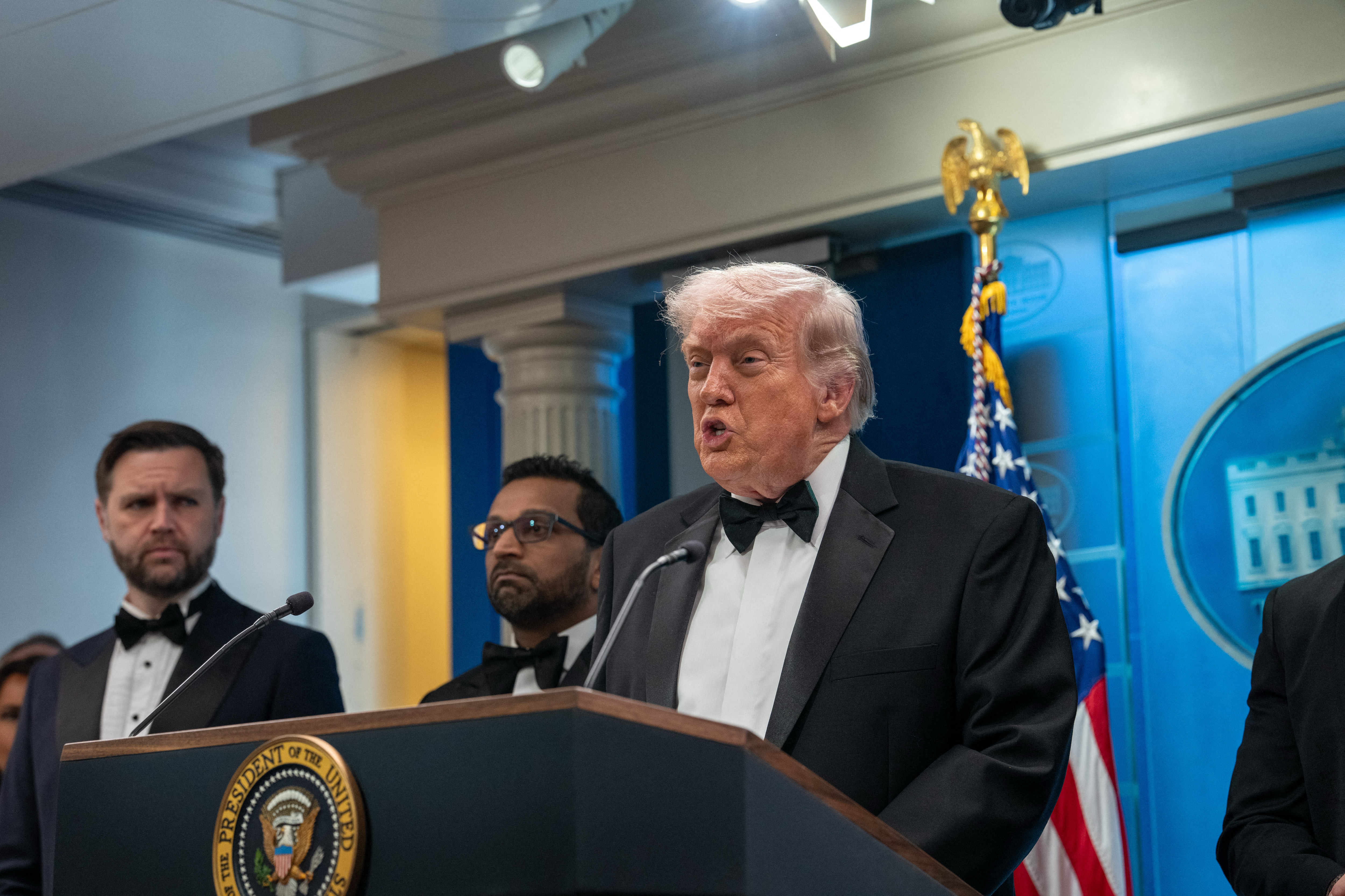 Schëss beim Korrespondenten-Dinner: 