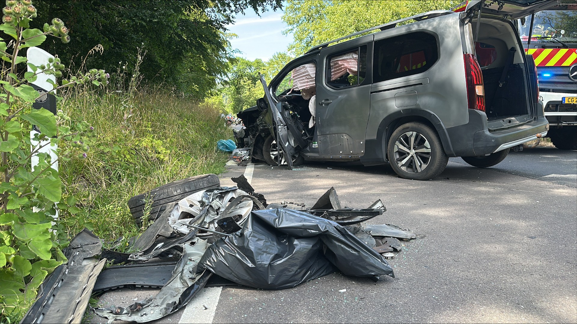 Série d'accidents : 16 personnes blessées cet après-midi sur les routes luxembourgeoises