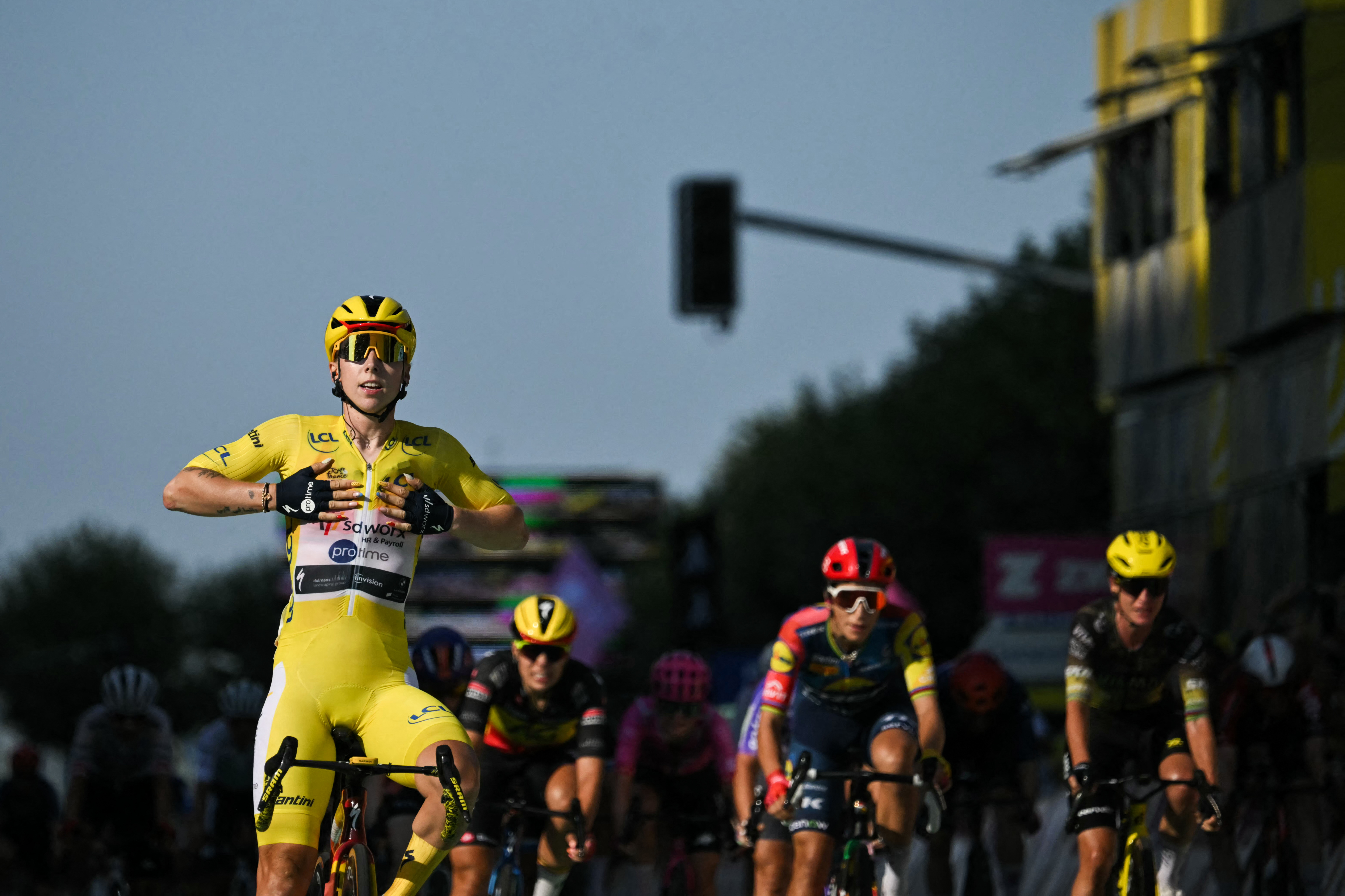 Tour de France Femmes: Zwou Etappen, zwou Victoiren: Lorena Wiebes aktuell net ze schloen