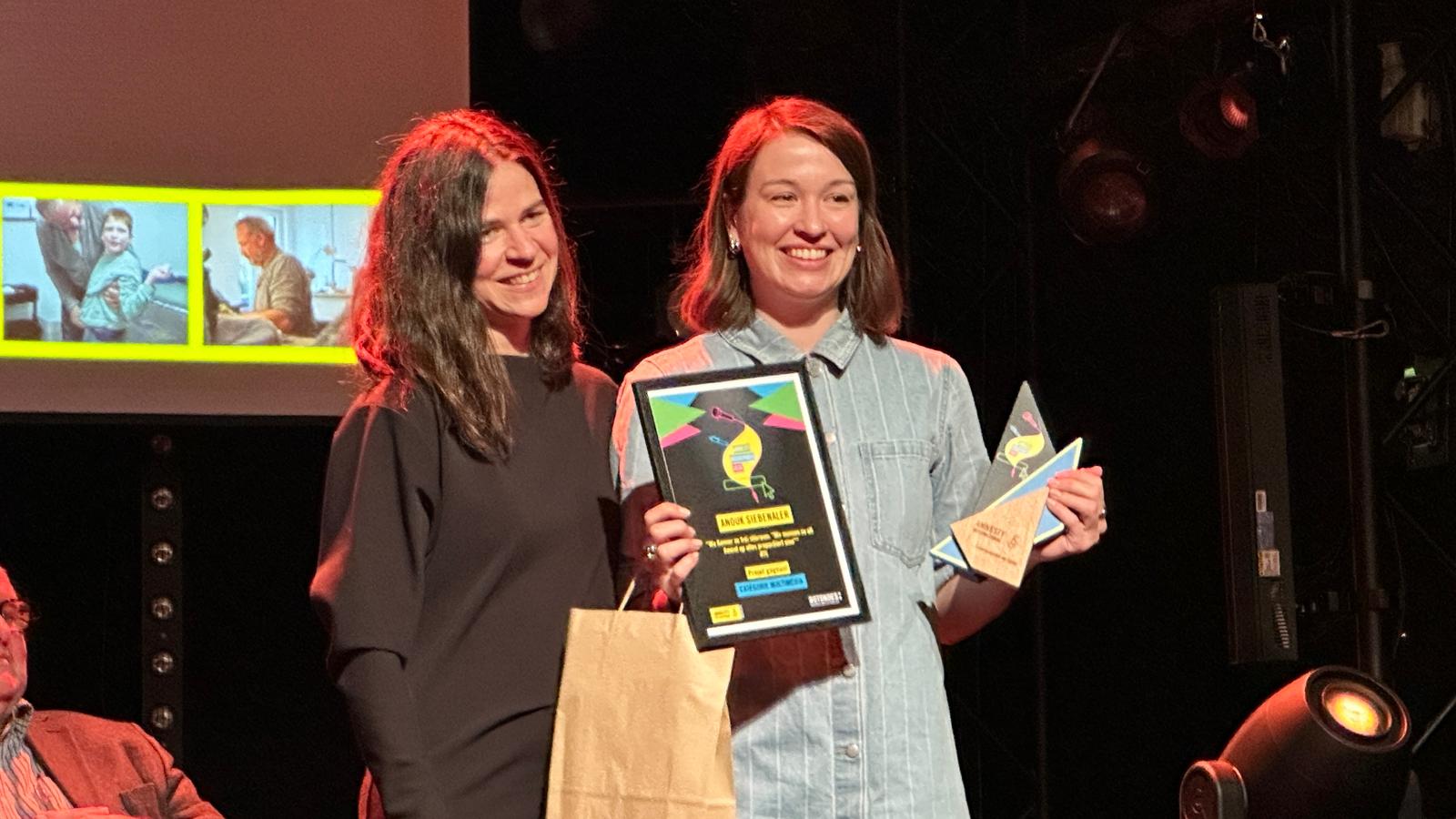 Amnesty Media Awards 2026: RTL journalist Anouk Siebenaler honoured for report on child mortality