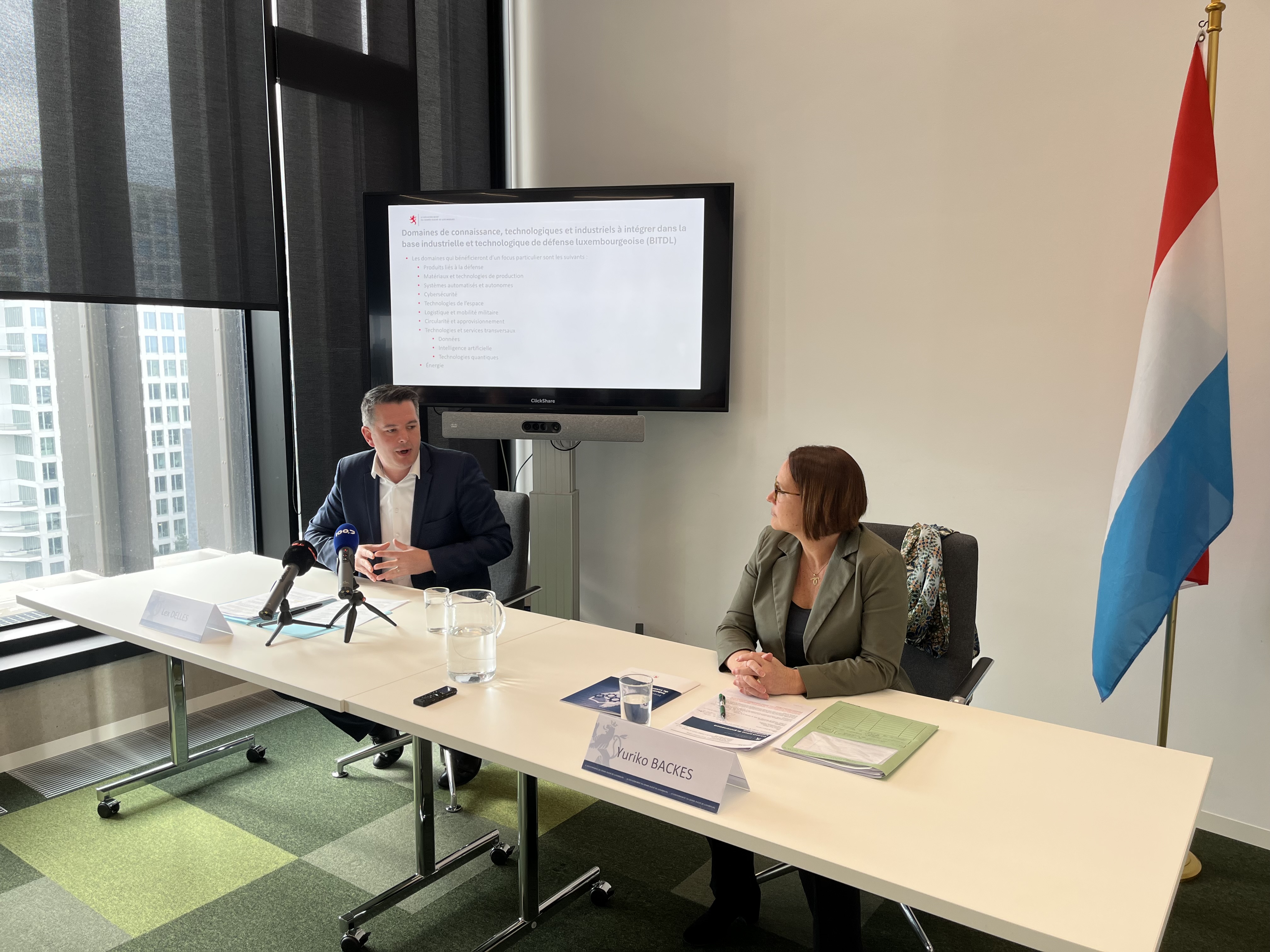 Dudelange 'Defence Campus', innovation pipeline and more: Ministers present Luxembourg's new defence strategy