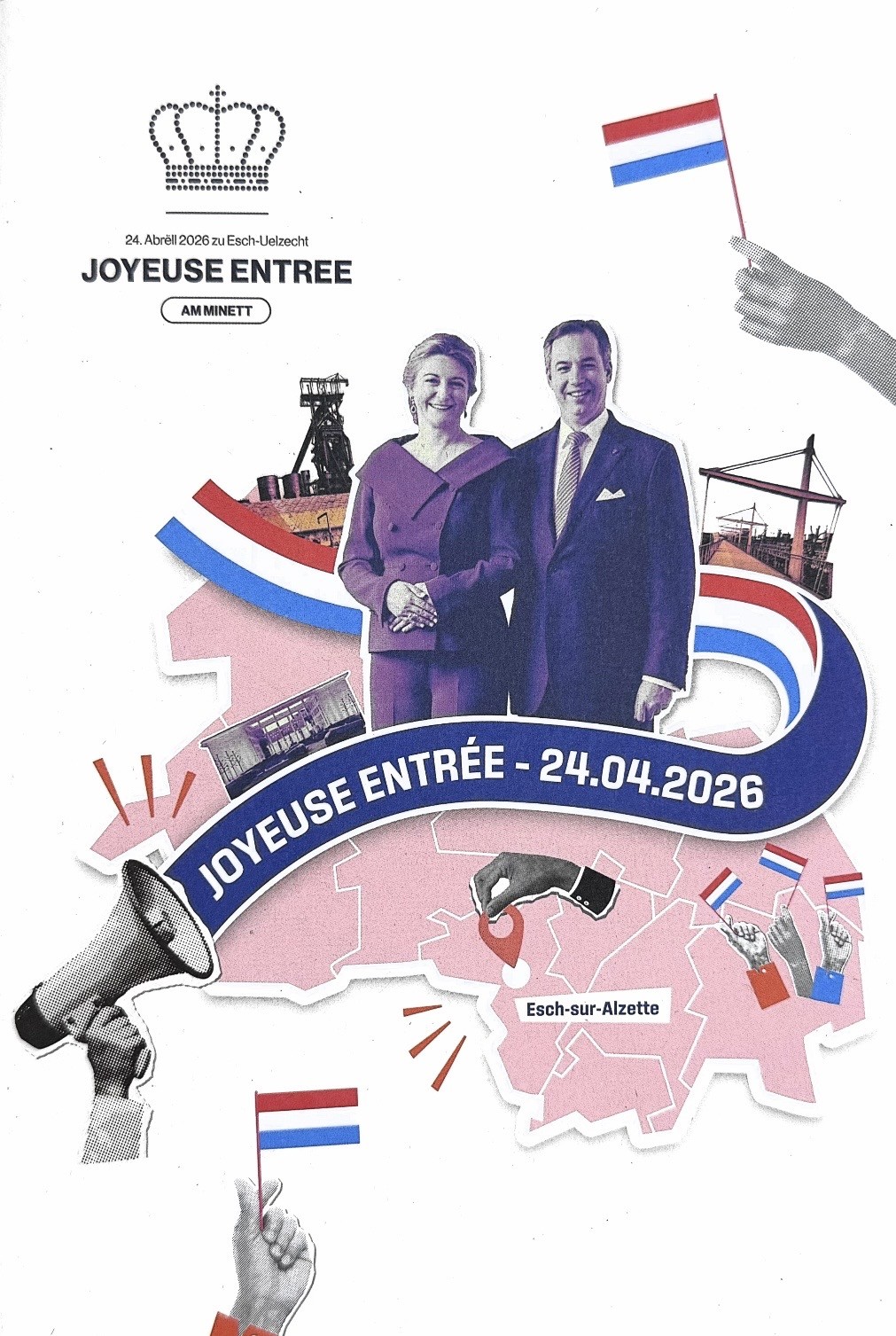 De Grand-Duc an d'Grande-Duchesse sinn haut zu Esch