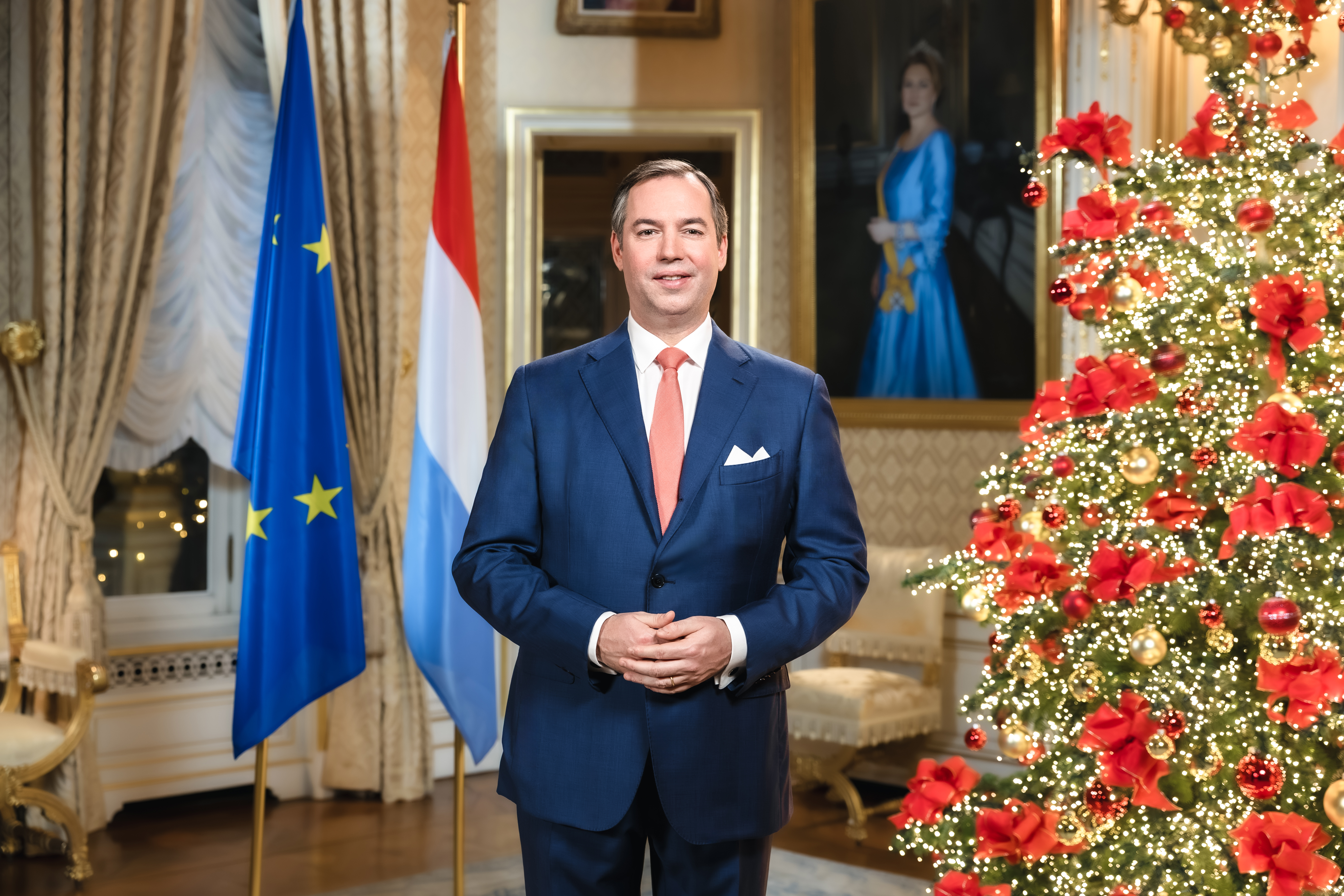 Annual tradition: Grand Duke Guillaume delivers his first Christmas speech
