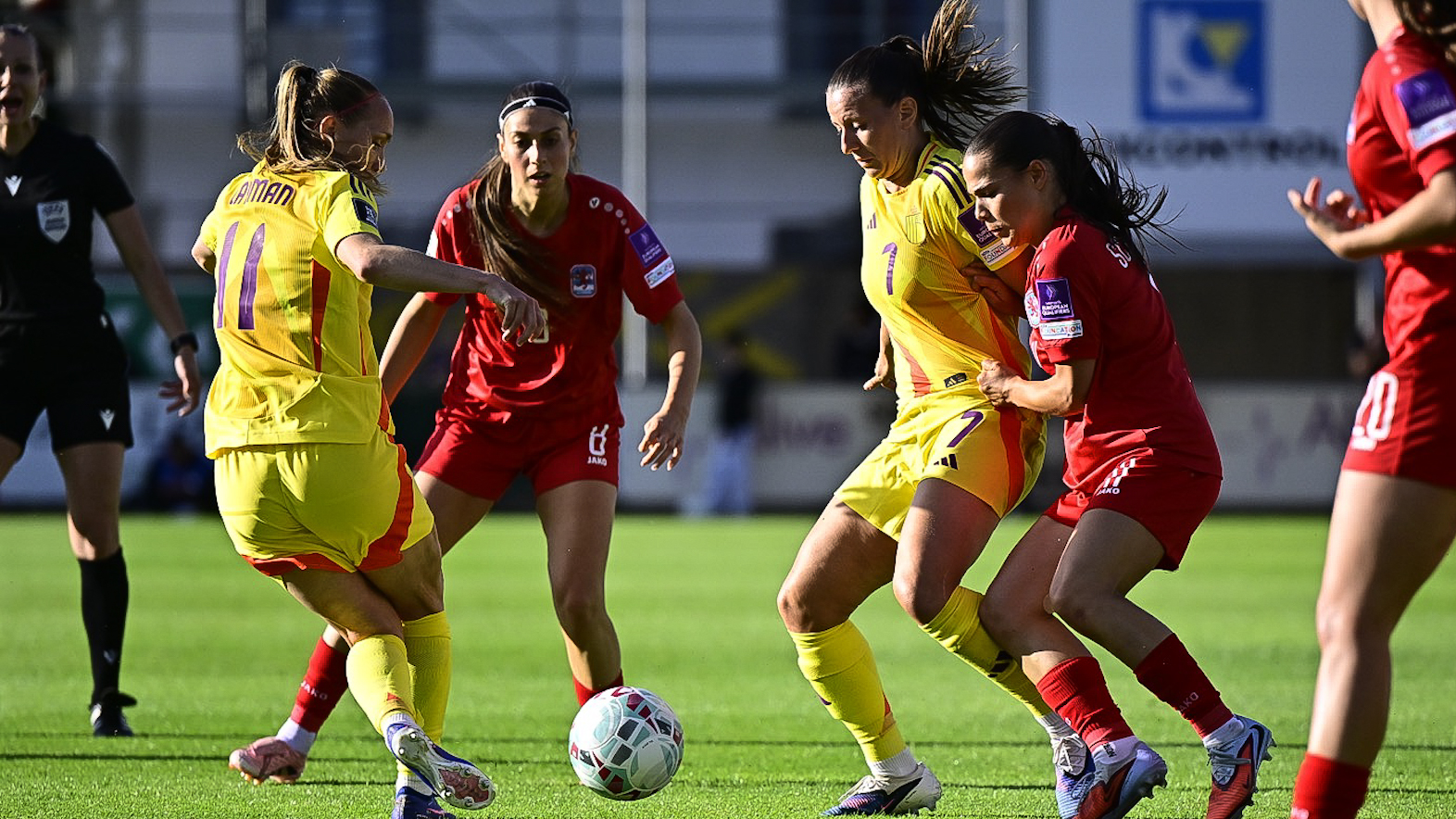 Futtball European Qualifiers Dammen: Lëtzebuerg ve