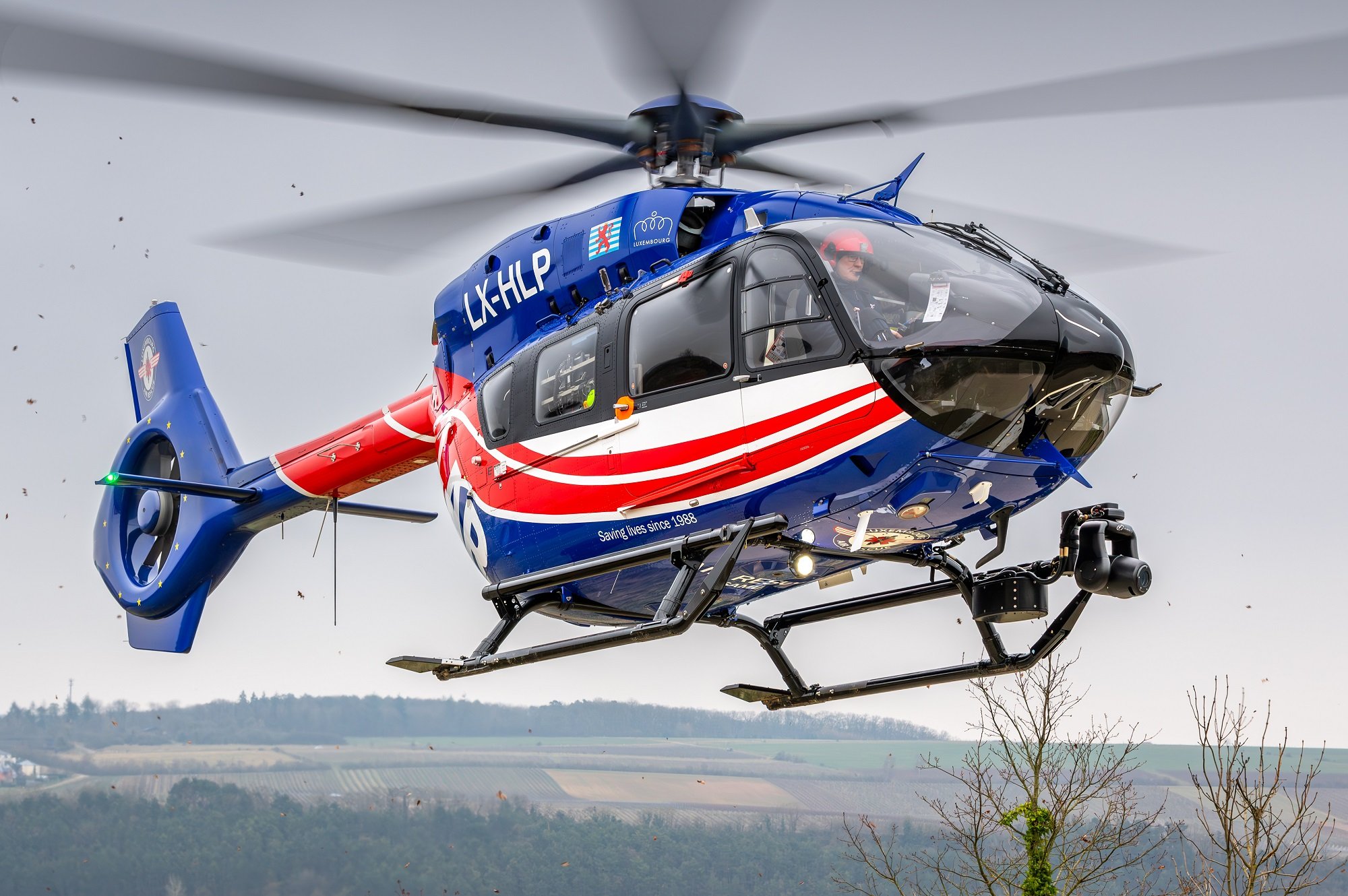 Air rescue operation: Bus accident in northern Luxembourg leaves one person injured