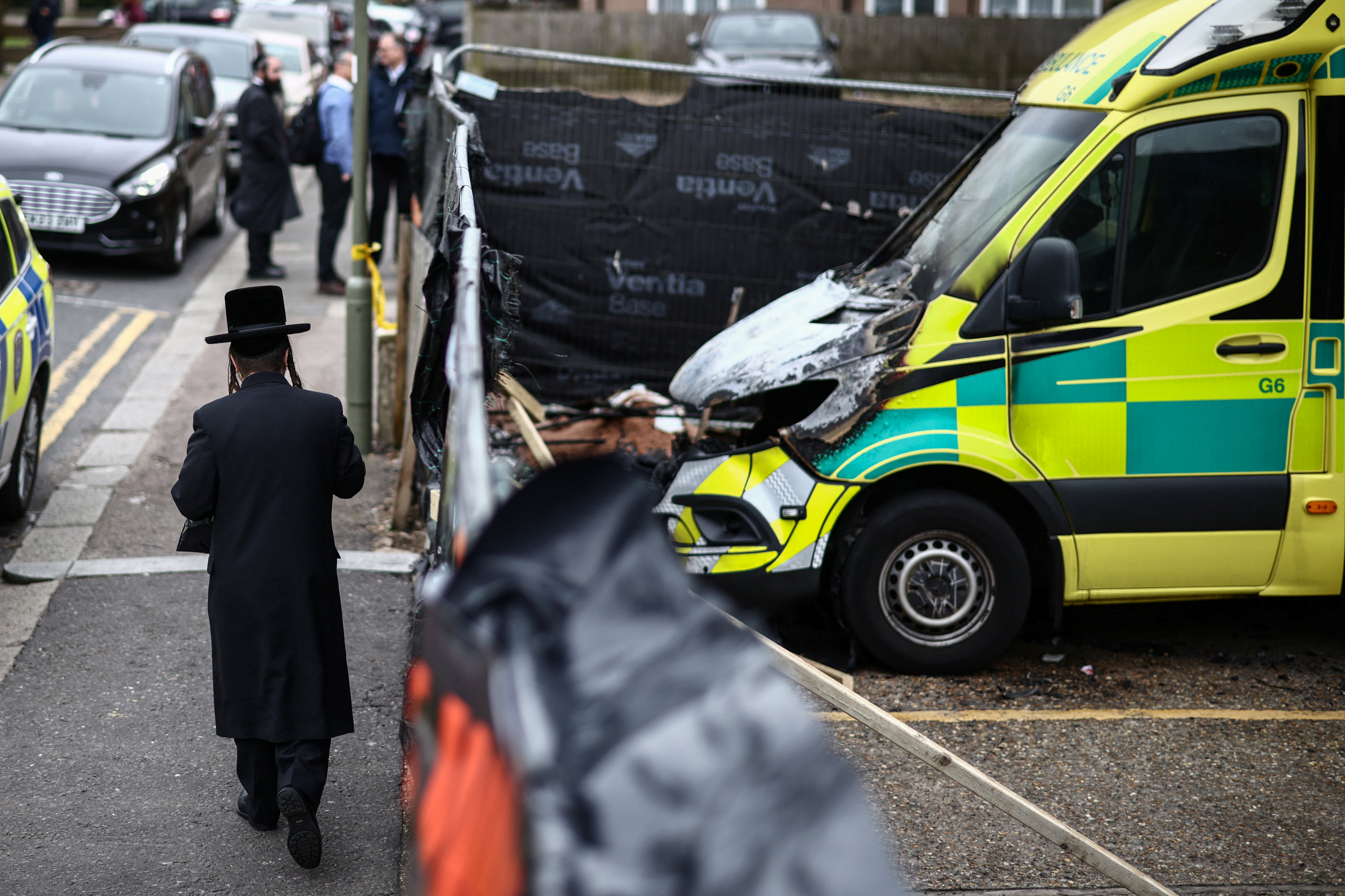 Possible links to Iran: British police arrest two men over Jewish ambulances attack