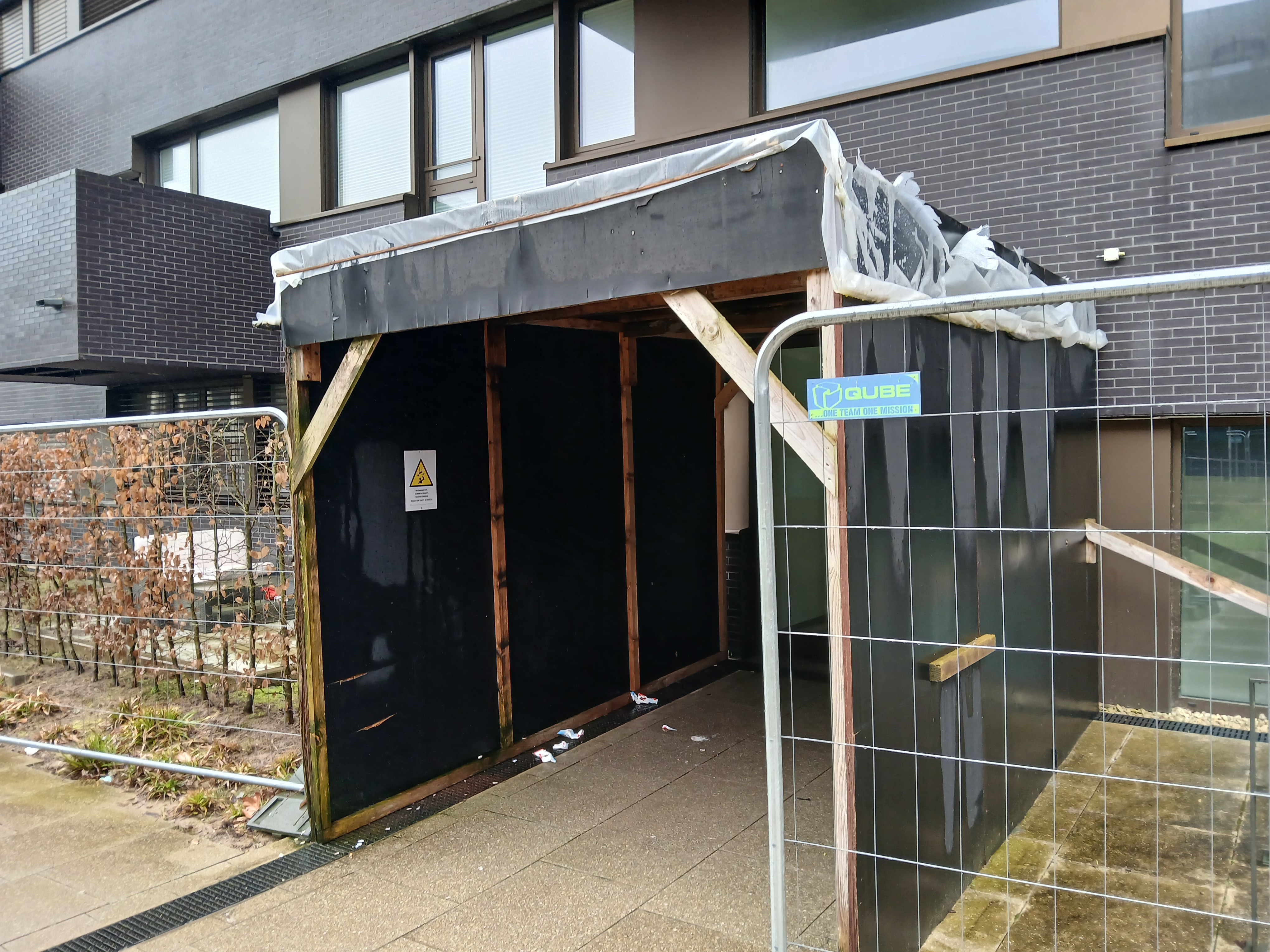 Since September 2023: Frustration grows as balcony repairs drag on in Kirchberg affordable housing