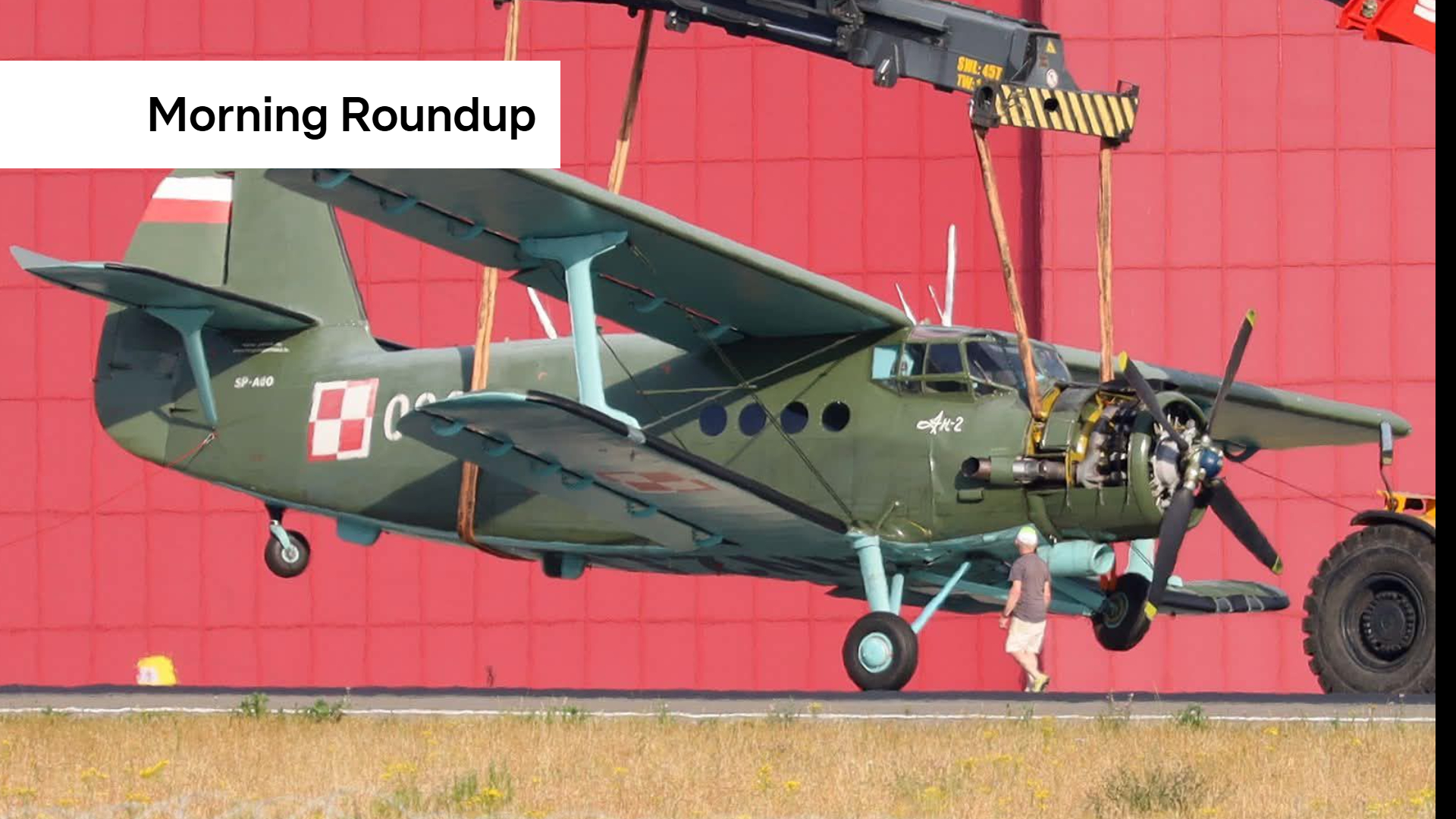 Morning Roundup: Intense heatwave, emergency landing at Findel, and Iran tensions