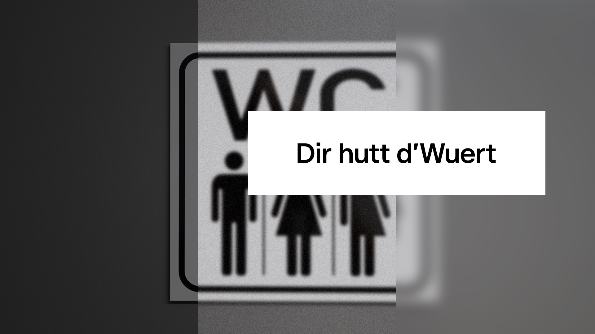 Dir hutt d'Wuert: Den Educatiounsminister beäntwert Är Froen zum Thema "Unisex-Toiletten"