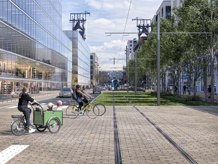 Parking Terres Rouges Belval More green spaces, fewer cars: Belval set for complete overhaul over ...