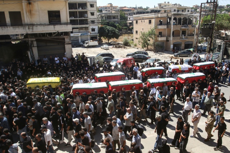 Dans le sud du Liban: Le village de Kfar Remmane enterre ses morts