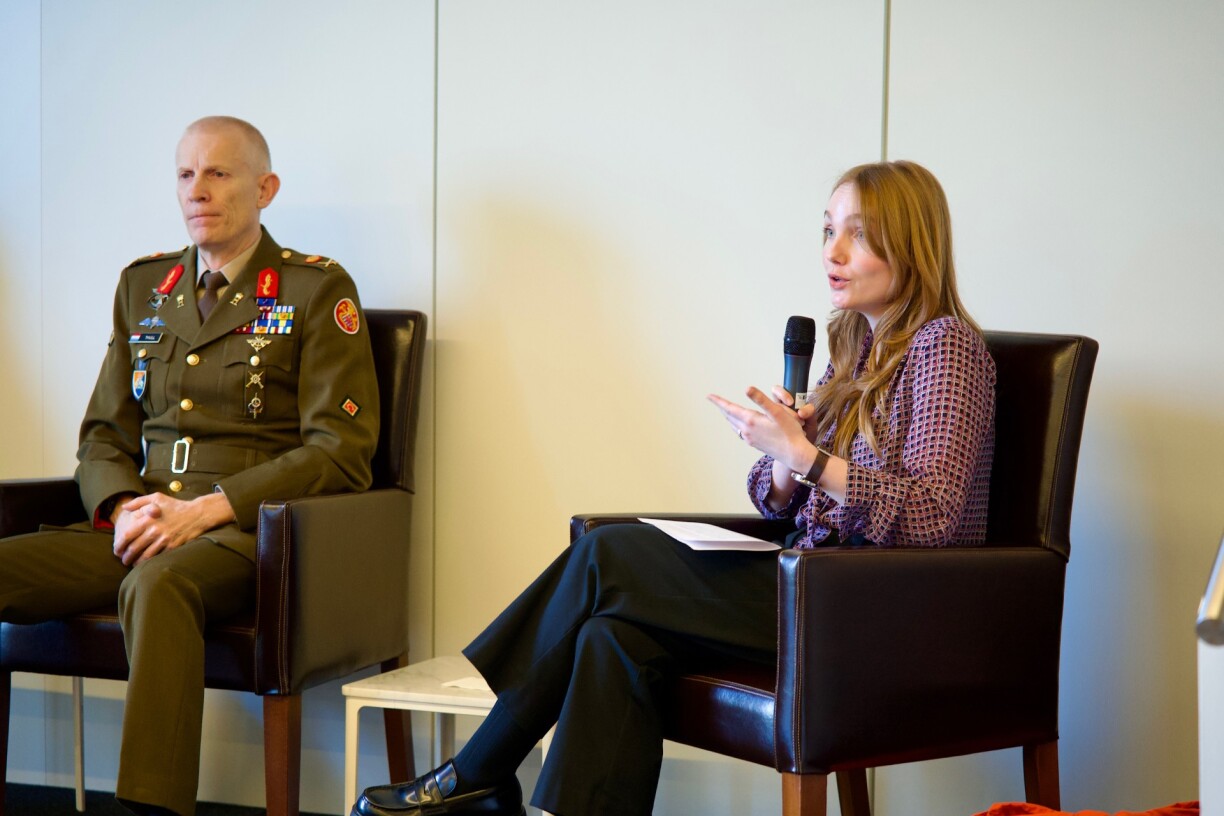 General Steve Thull, Claire Schadeck