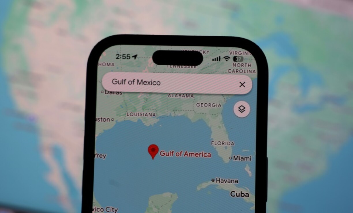 Google has changed the name of the Gulf of Mexico to