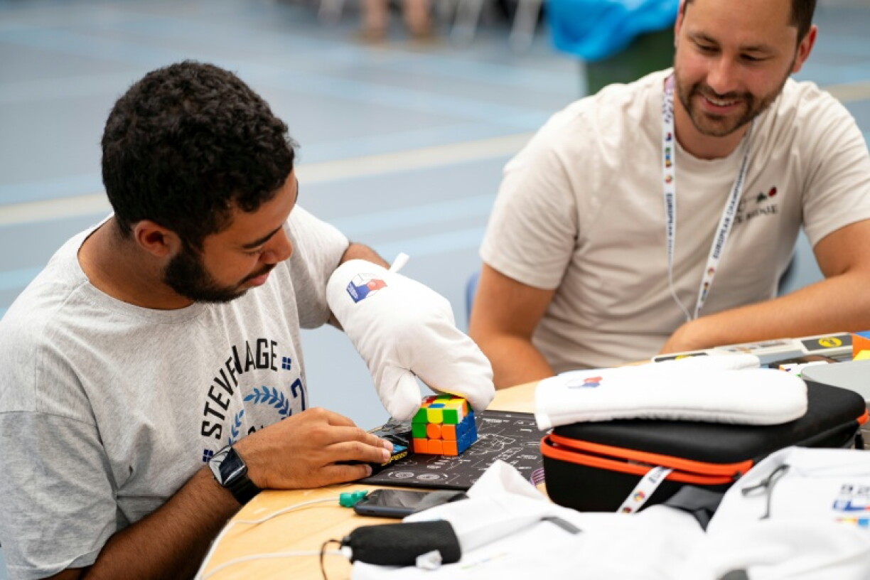 Les Championnats d’Europe de Rubik’s Cube 2026 à Arnhem (Pays-Bas), le 17 juillet 2026