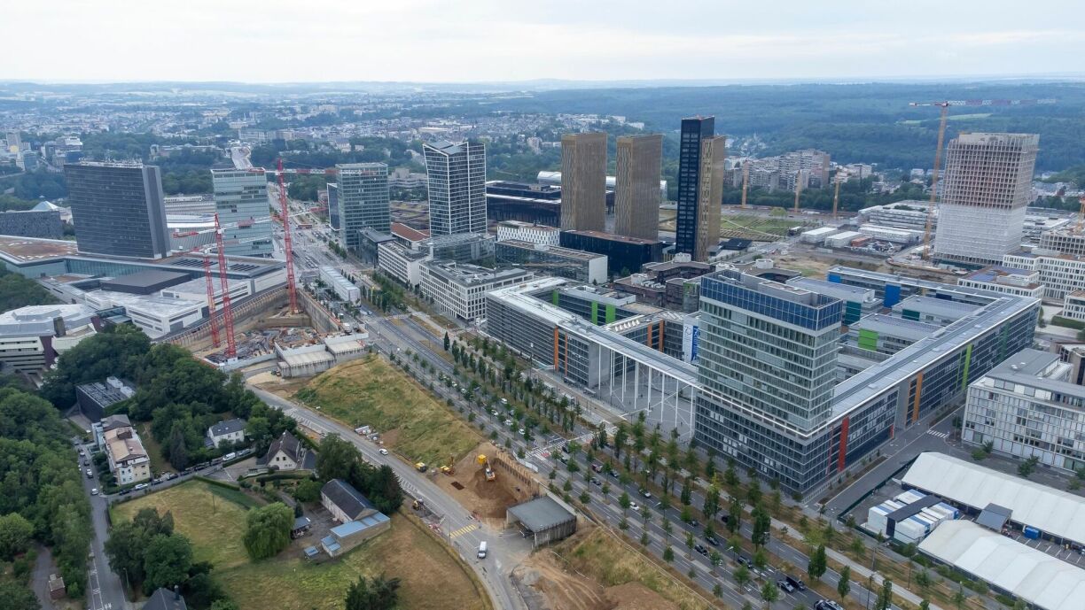 Le Kirchberg va voir sa population nettement augmenter, notamment grâce aux projets du Fonds Kirchberg.