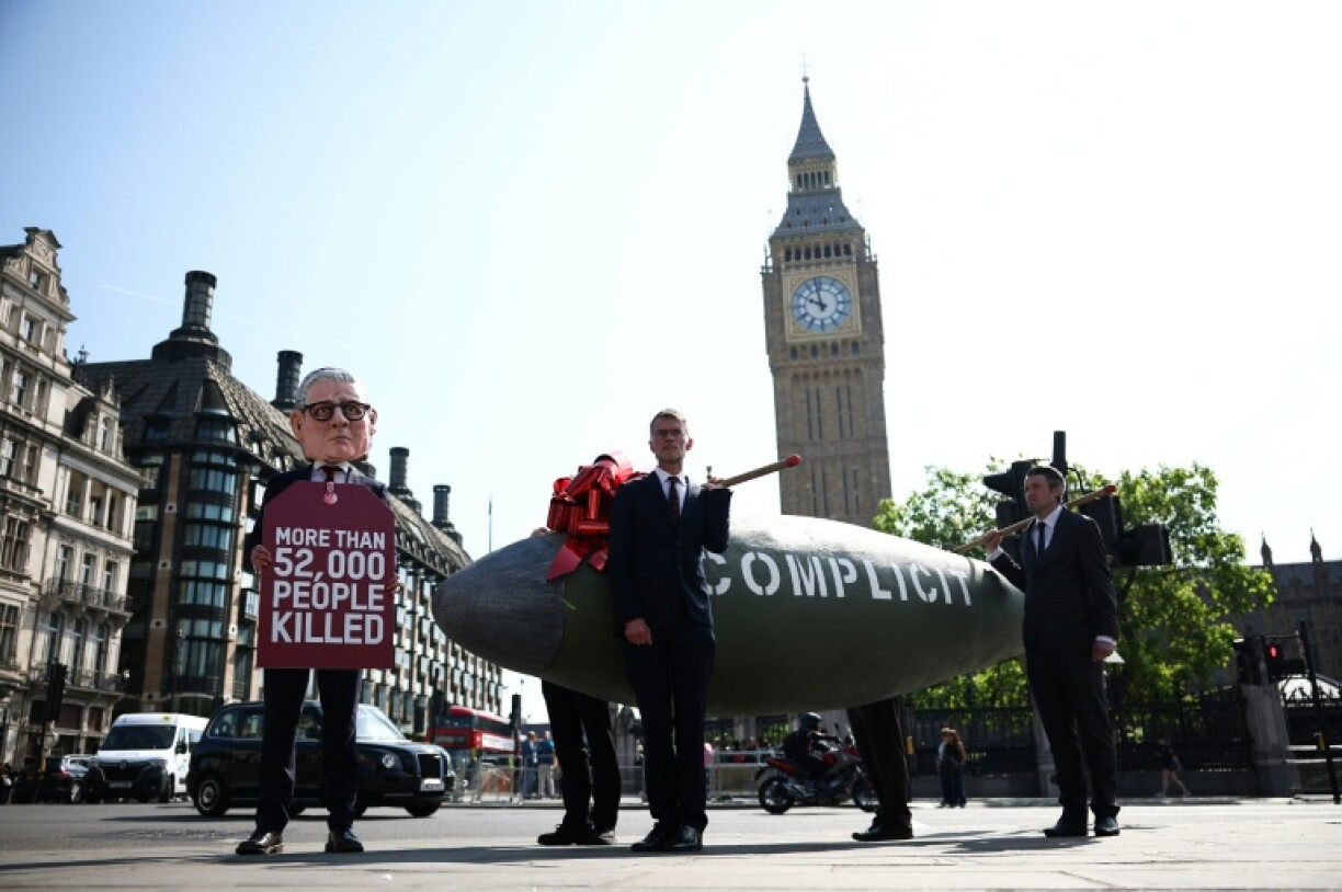 The UK govt argues it can't suspend licensing of F-35 components 'without prejudicing the entire global F-35 programme'