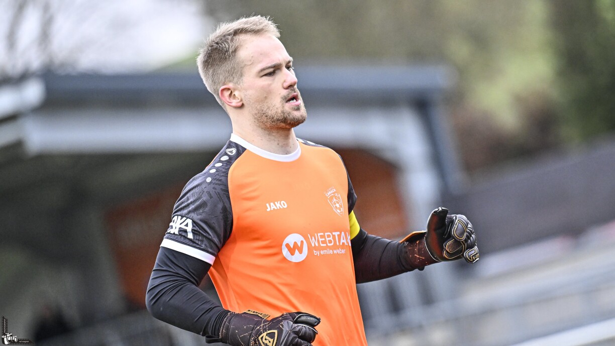 Clean Sheet pour Valentin Roulez qui permet à Canach de prendre un point face à une équipe de Differdange frustrée par l’état du terrain