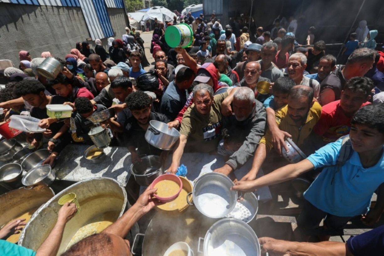 The World Food Programme says the hot meal kitchens it was supplying in Gaza are running out of food