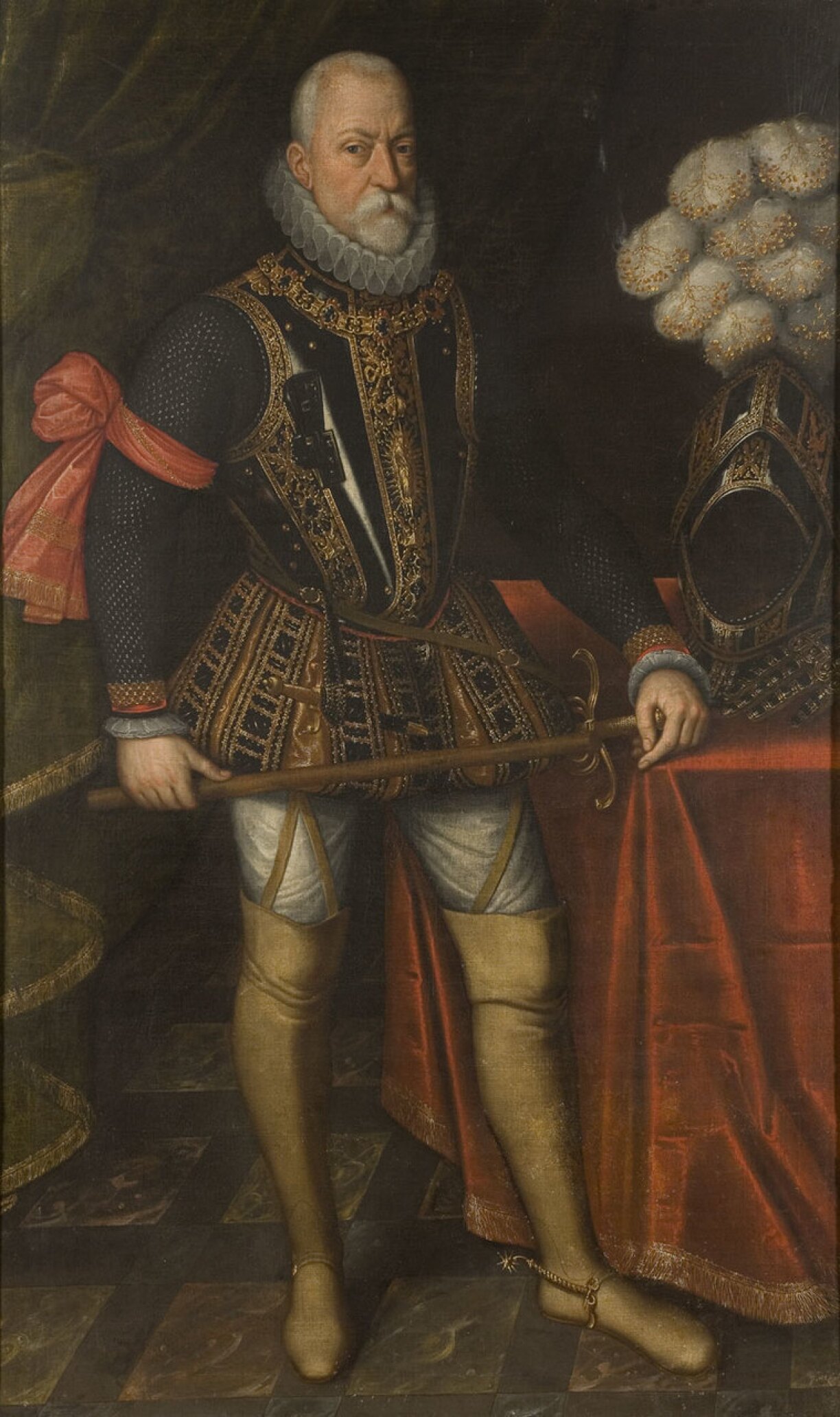 Peter Ernst von Mansfeld was Governor of Luxembourg from 1545-1604.