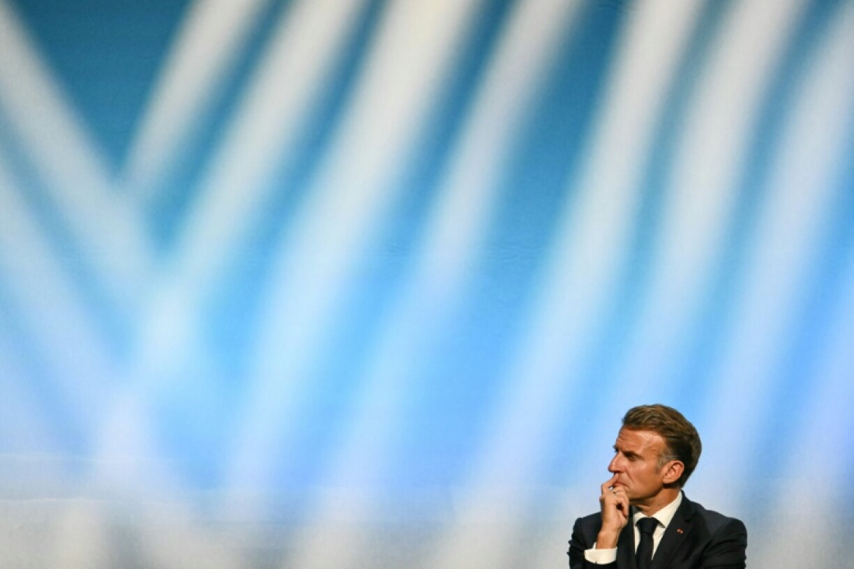 President Emmanuel Macron said Europe should counter resurgent nationalism