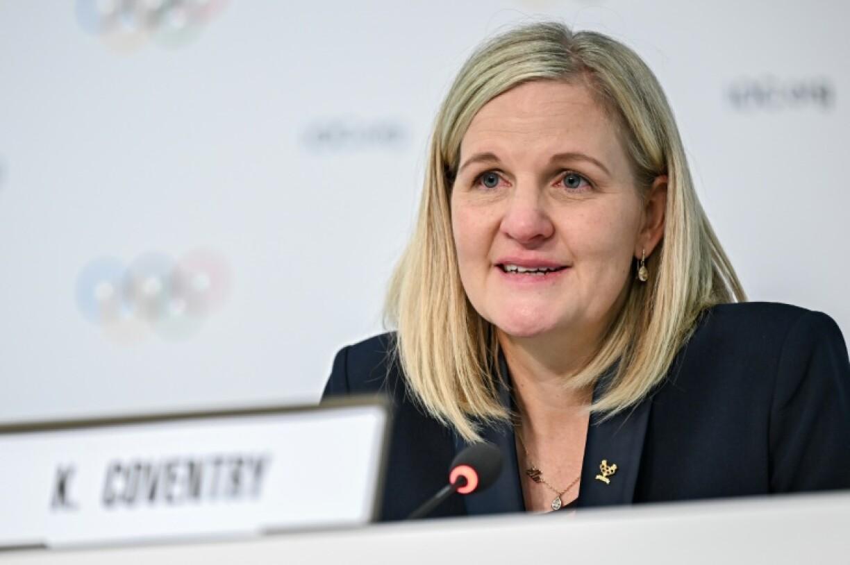 New IOC chief Kirsty Coventry says she is ready to deal with US President Donald Trump with Los Angeles hosting the 2028 Olympics