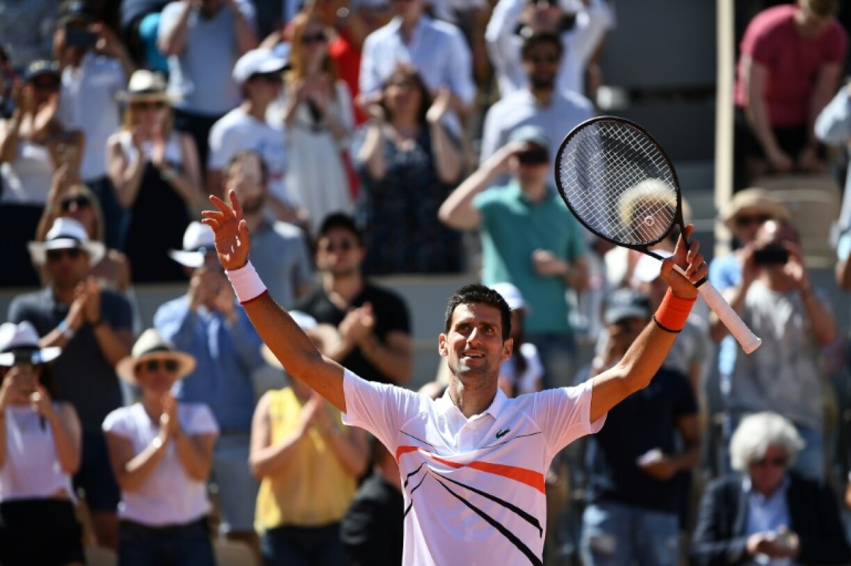D'Nummer 1 vun der Welt, den Novak Djokovic aus Serbien.
