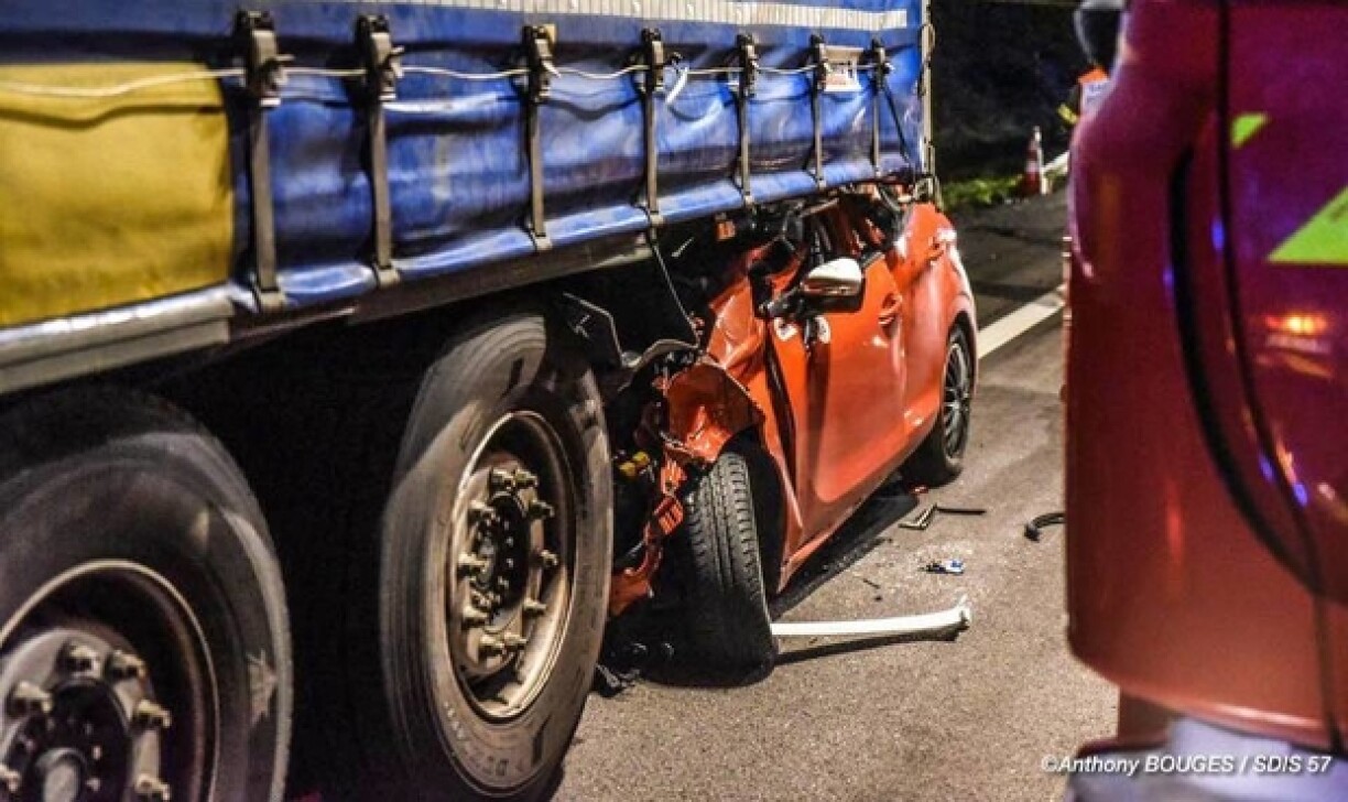 Un accident mortel survenu sur l'A30 en 2018