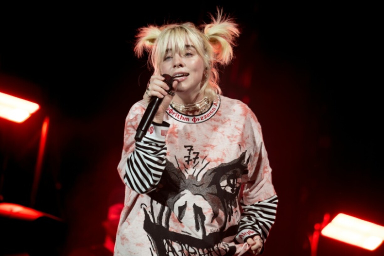 Billie Eilish en concert à Austin, le 10 octobre 2021 au Texas