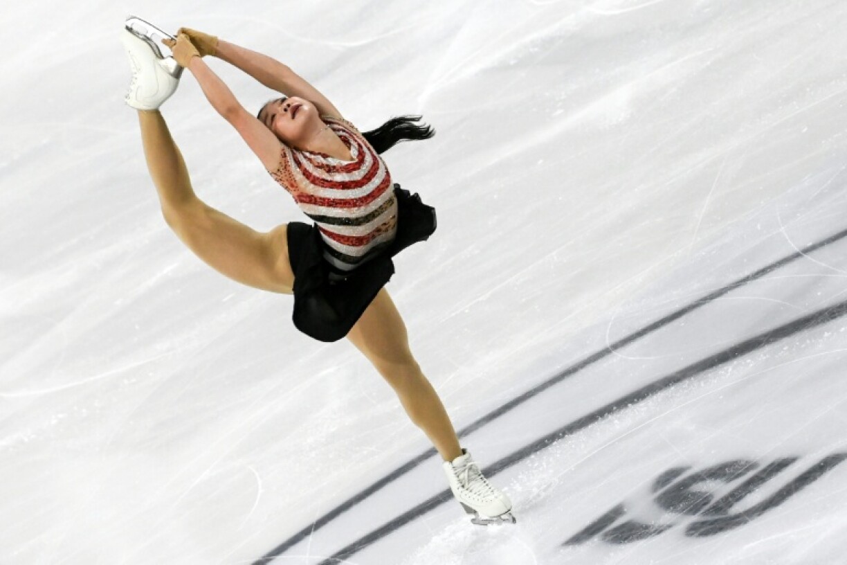 Japan's 17-year-old Ami Nakai led both the short and free skate final to win her first Grand Prix gold in Angers