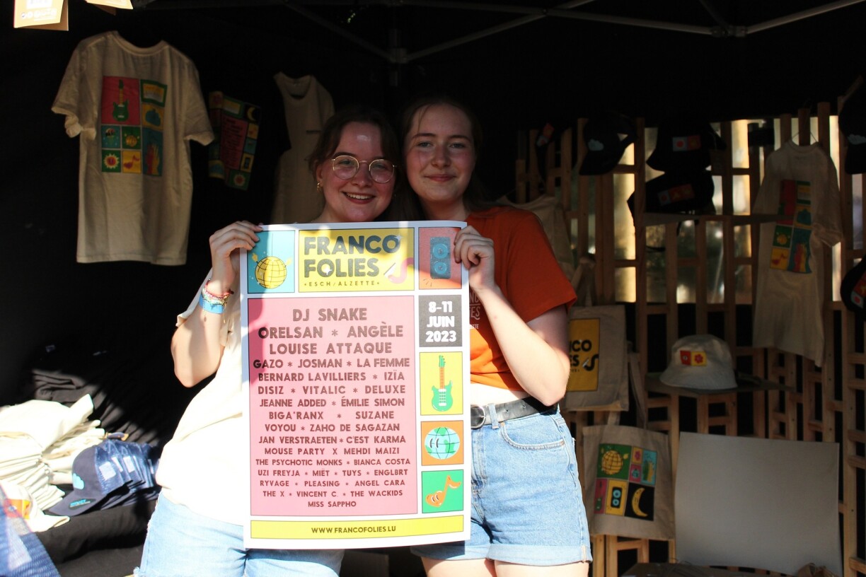 Thelma et Gisèle se sont rencontrées aux Francofolies 2022 et sont revenues avec plaisir sur l'édition 2023.