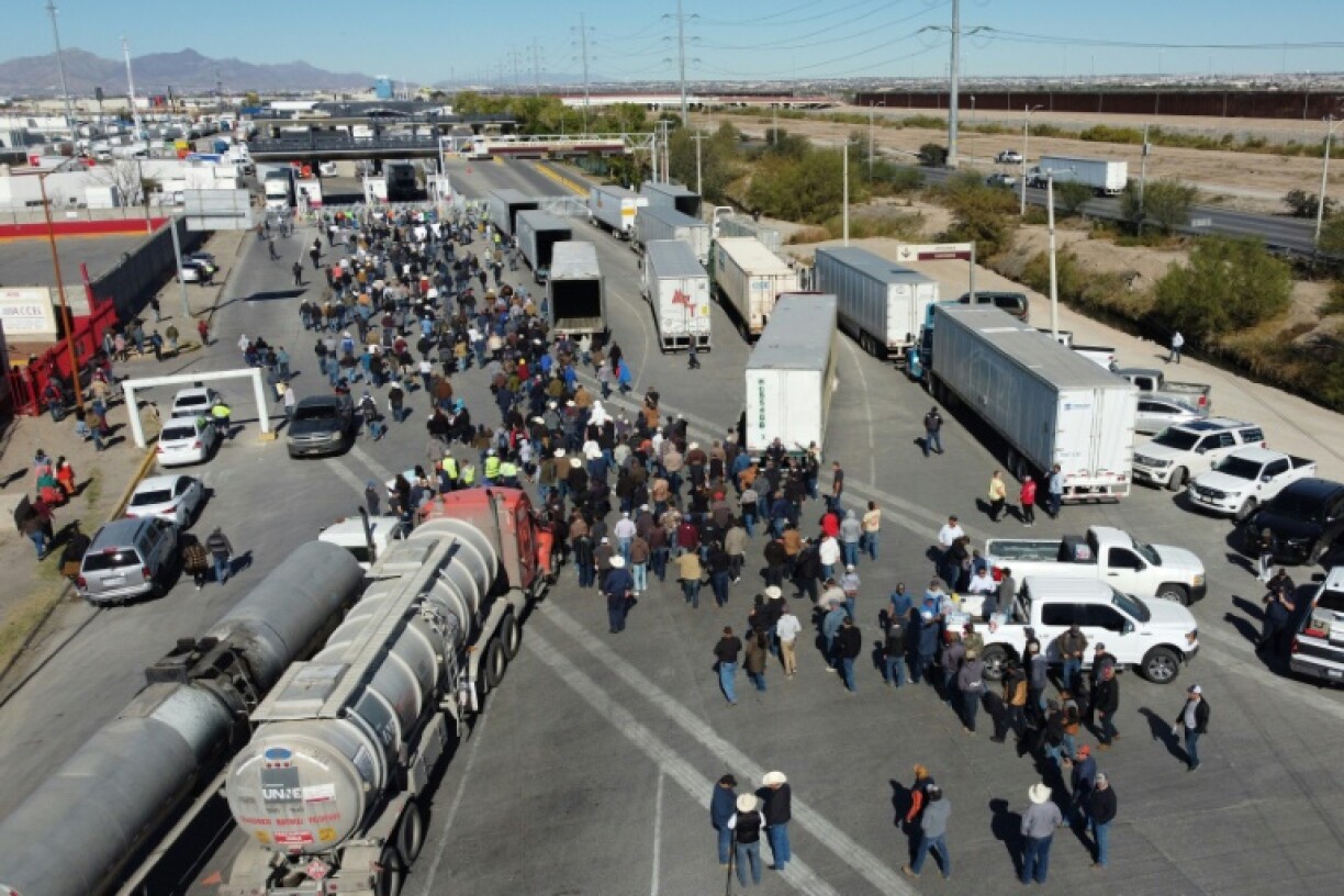 Farmers conducted protests across 16 states in Mexico in response to reforms supported by President Claudia Sheinbaum