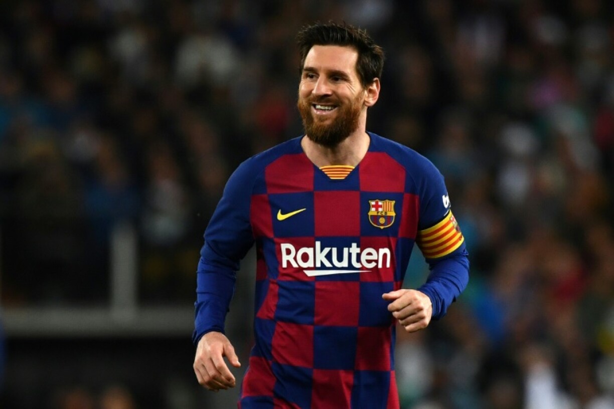Lionel Messi avec le Barça, lors du dernier clasico contre le Real Madrid disputé au stade Santiago Bernabeu, le 1er mars 2020