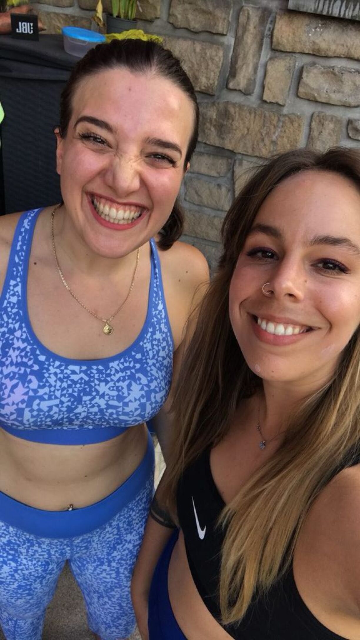 Katarina Ivesic (left) and Lynn Krings (right).