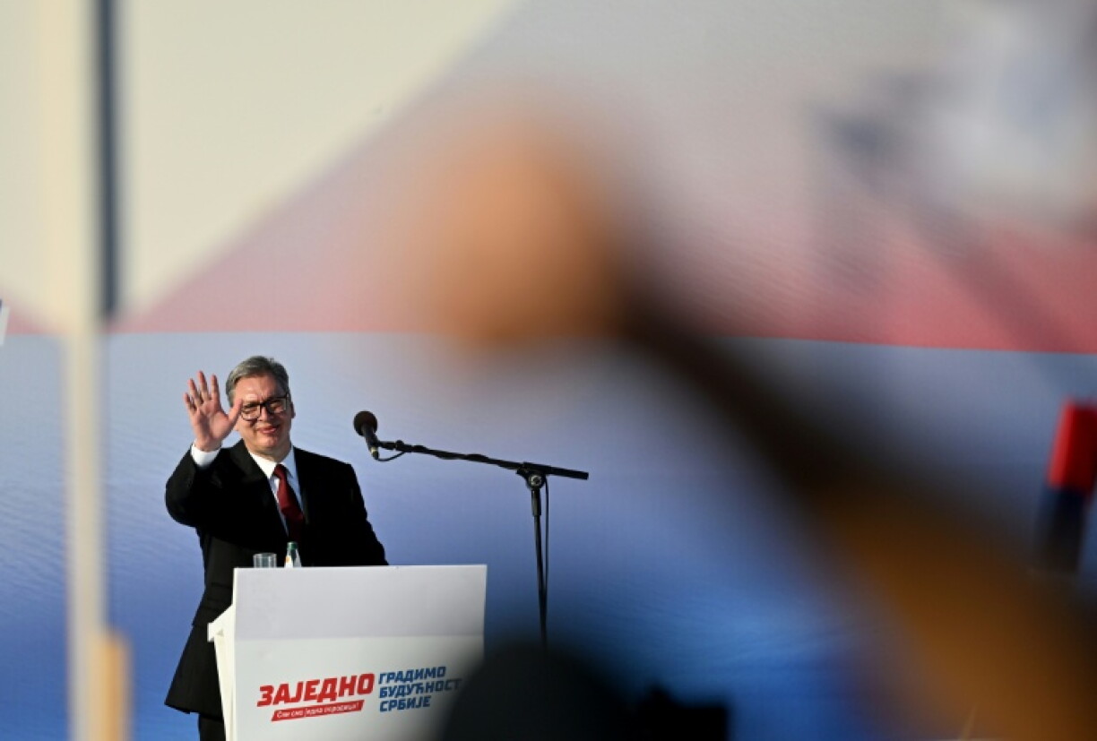 Minutes before resigning, President Aleksandar Vucic used his constitutional powers to pardon dozens of people