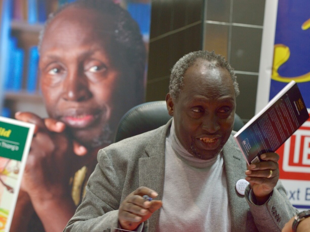 The controversial decision by Kenyan author Ngugi wa Thiong'o to abandon writing in English made him an African literary landmark