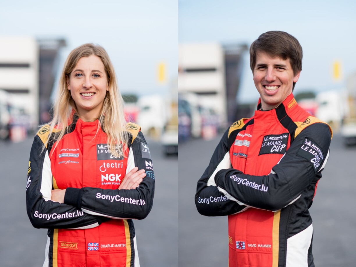 Charlie Martin an David Hauser